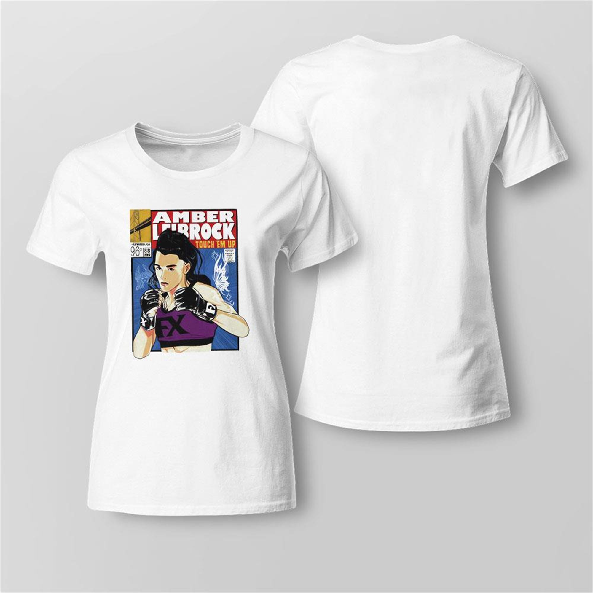 Amber Leibrock Fighter Touch Em Up 2023 Shirt