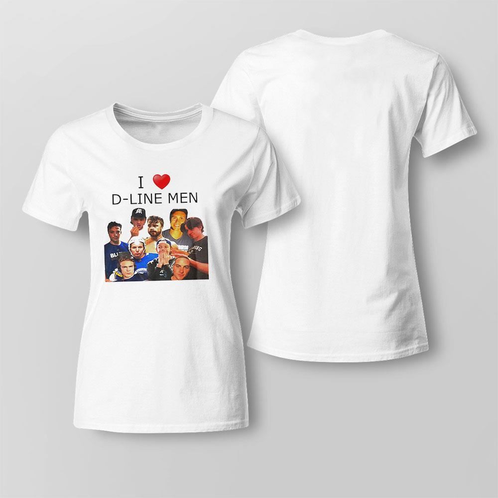 I Love D Line Men 2023 Shirt