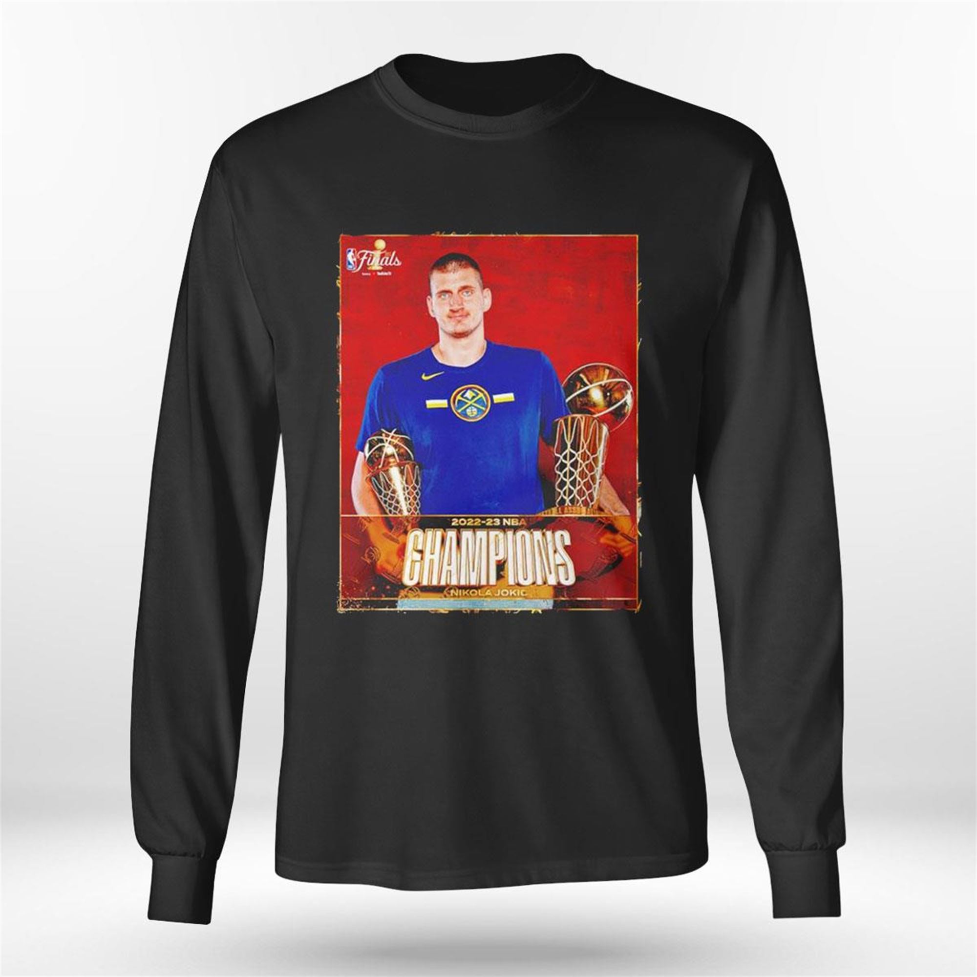 Nikola Jokic 23 Nba Champions Poster Shirt Nikola Jokic 23 Nba Champions Poster Shirt