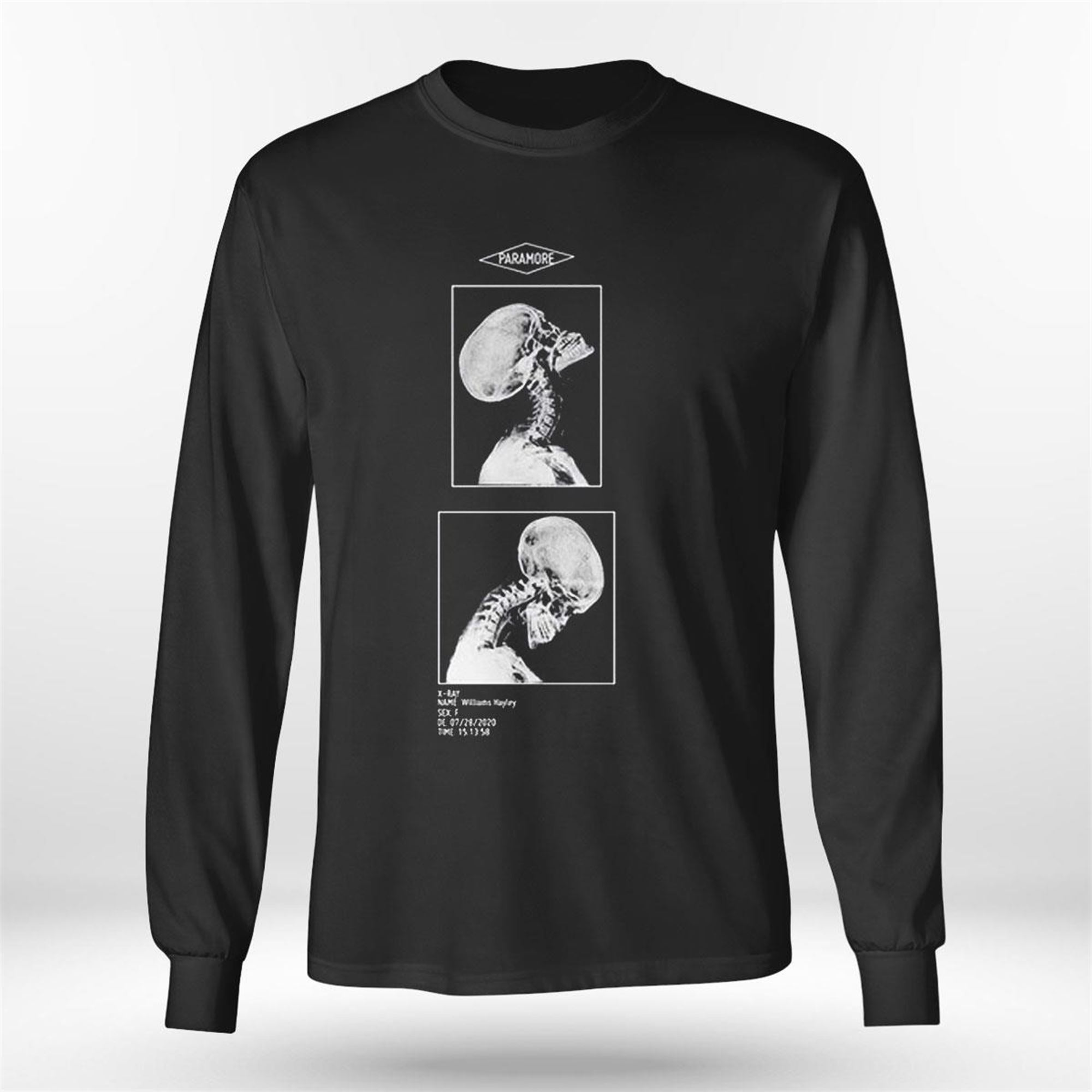 X Ray Williams Hayley Oh Doctors Order Excessive Head Banging May Lead To Spinal Fracture Shirt