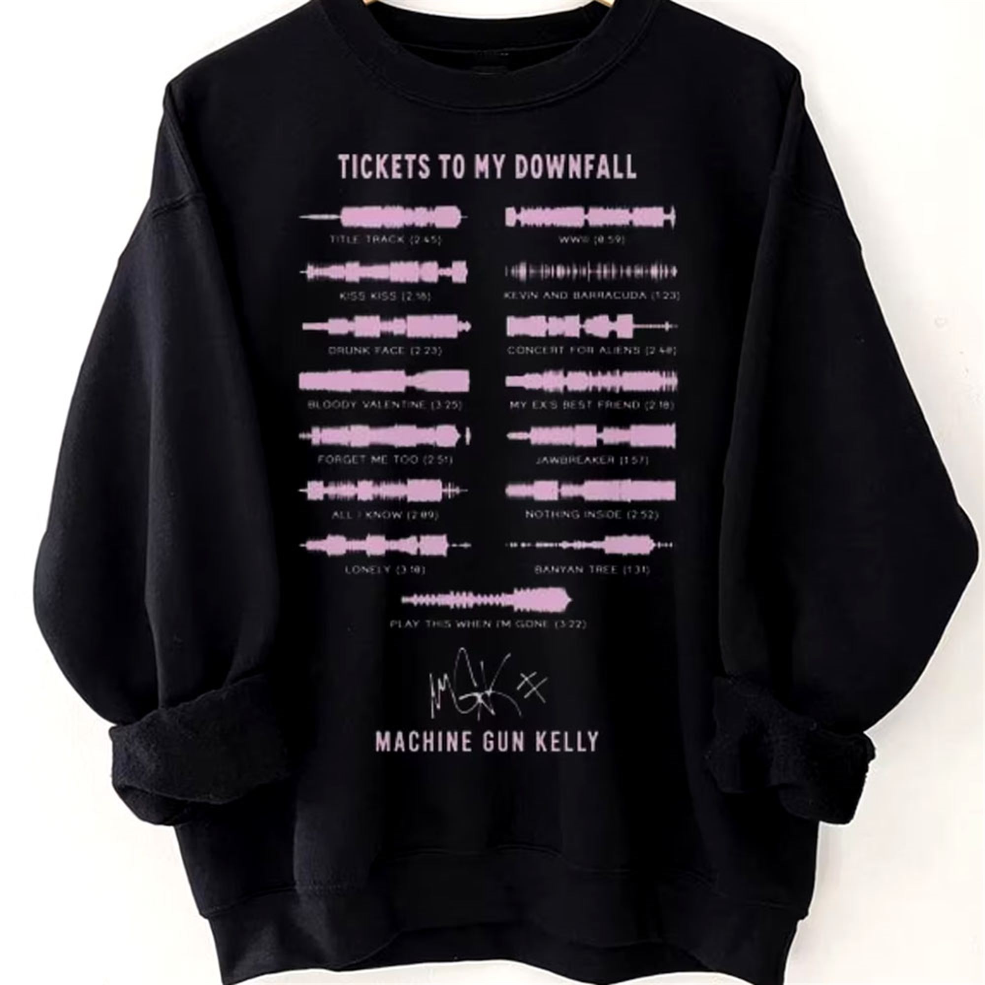 Machine Gun Kelly Tickets To My Downfall Shirt