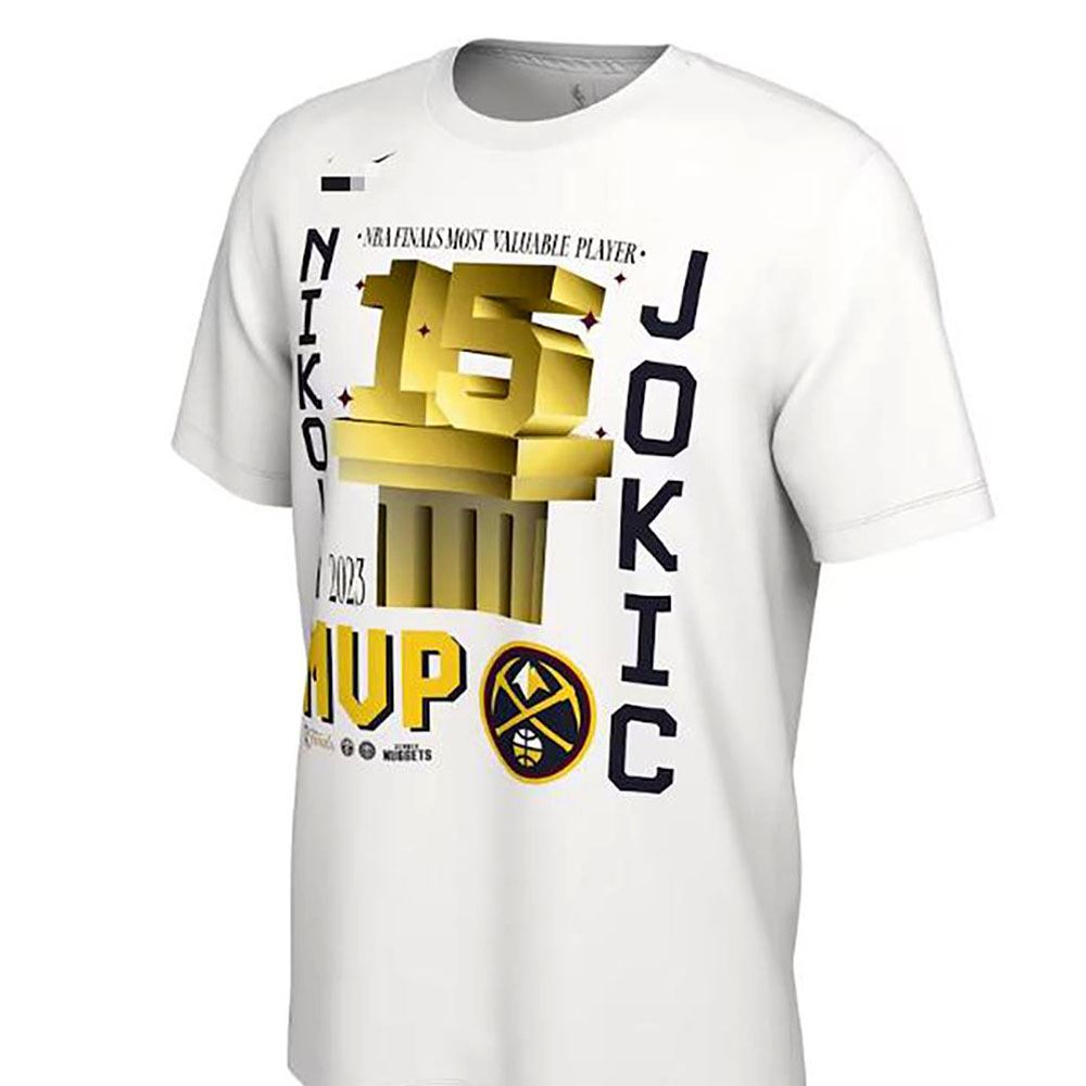 Nikola Jokic Denver Nuggets Nba Finals Champions 2023 Mvp T-shirt
