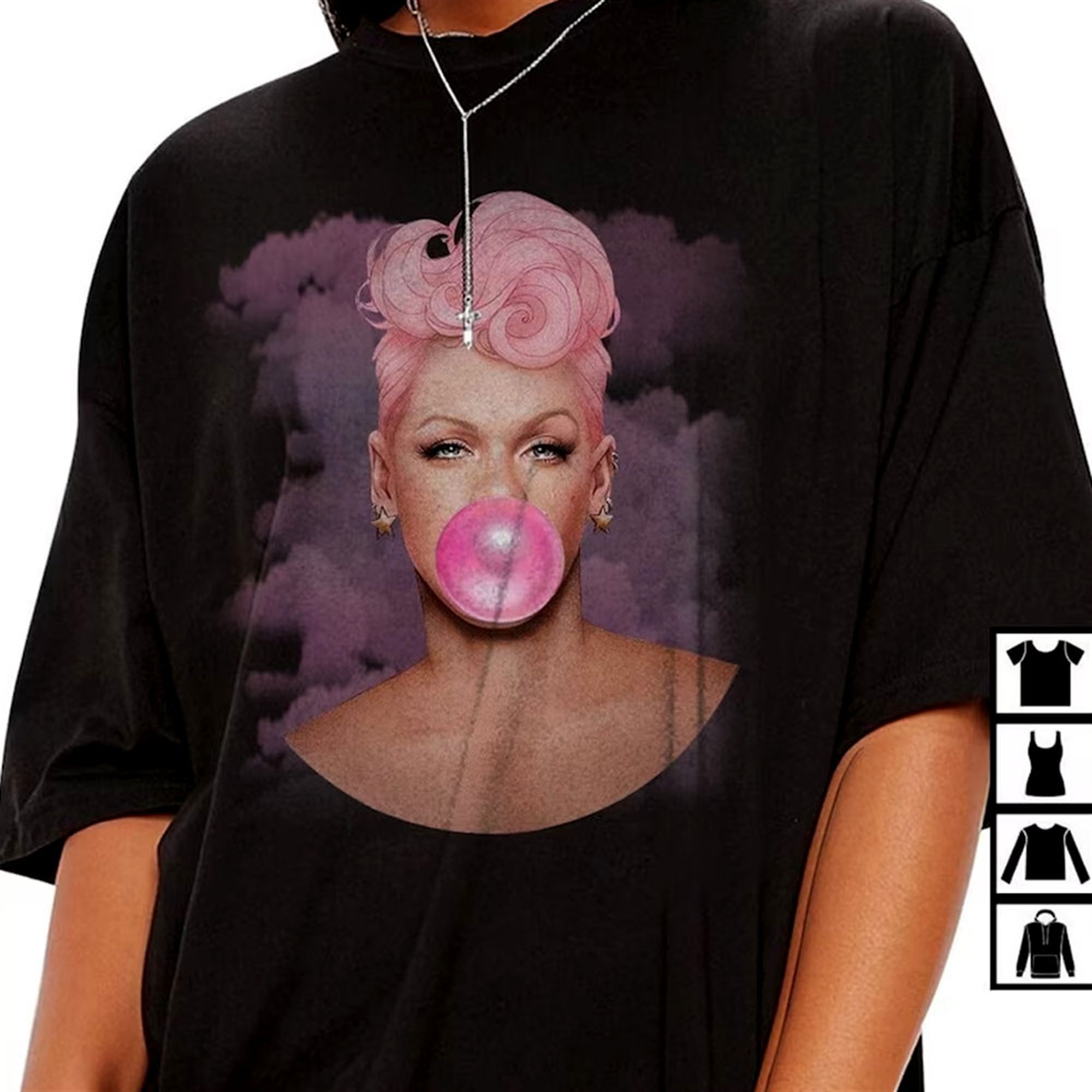 P!nk Pink Singer Bubblegum Carnival 2023 Tour T-shirt Sweatshirt