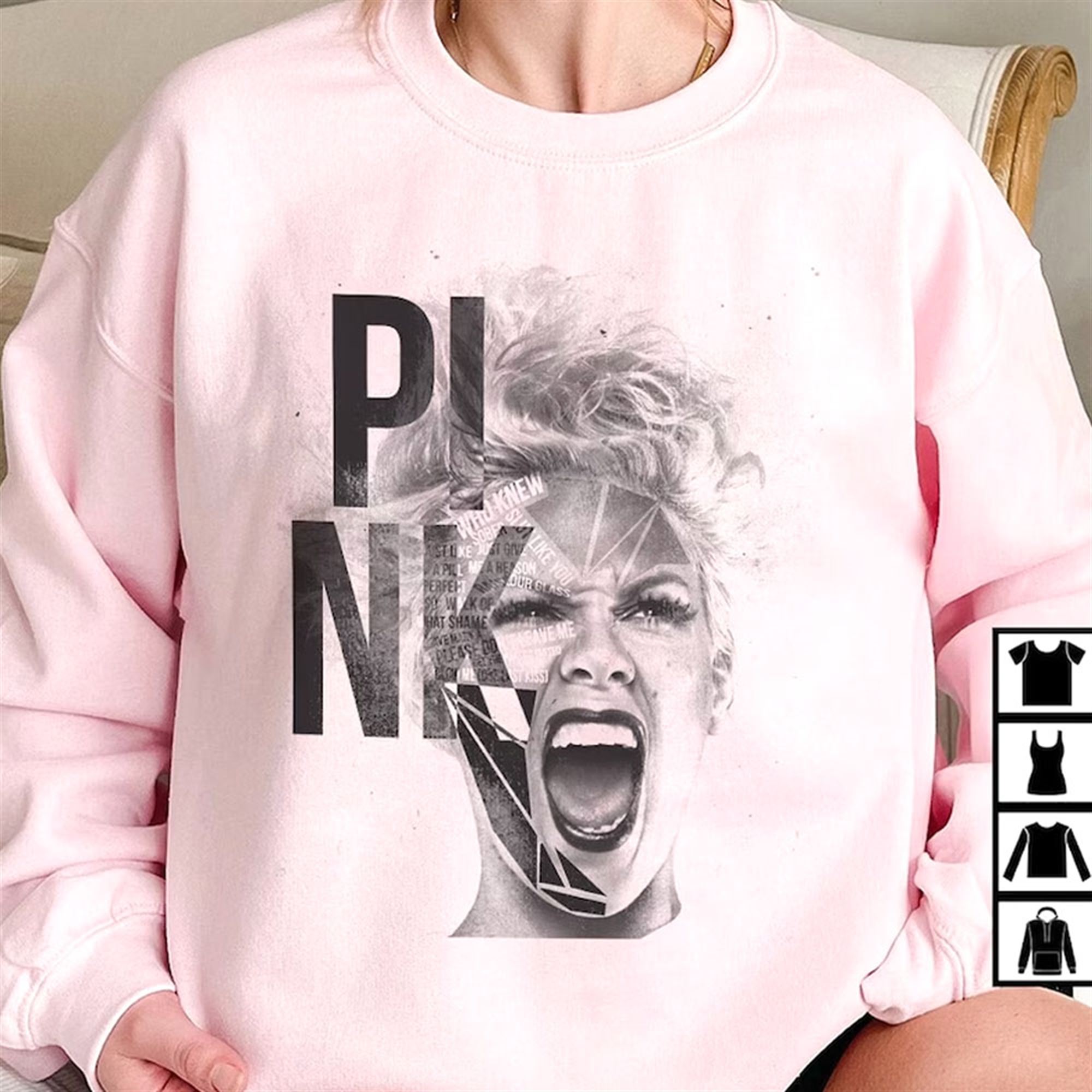 P!nk Pink Singer Summer Carnival 2023 Tour T-shirt