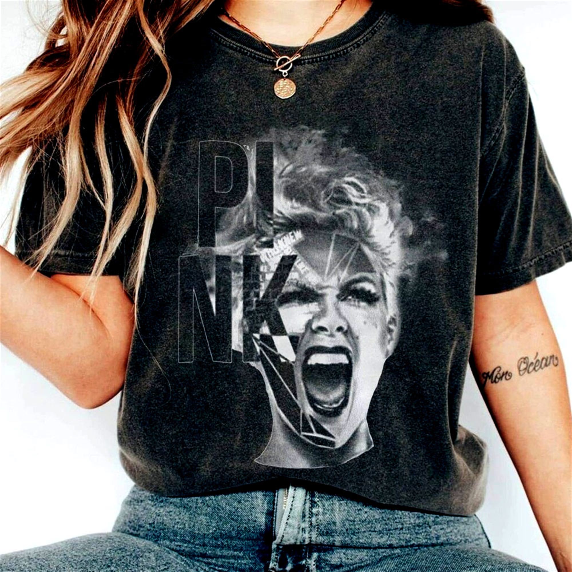 P!nk Pink Singer Summer Carnival 2023 Tour T-shirt P!nk Pink Singer Summer Carnival 2023 Tour T-shirt
