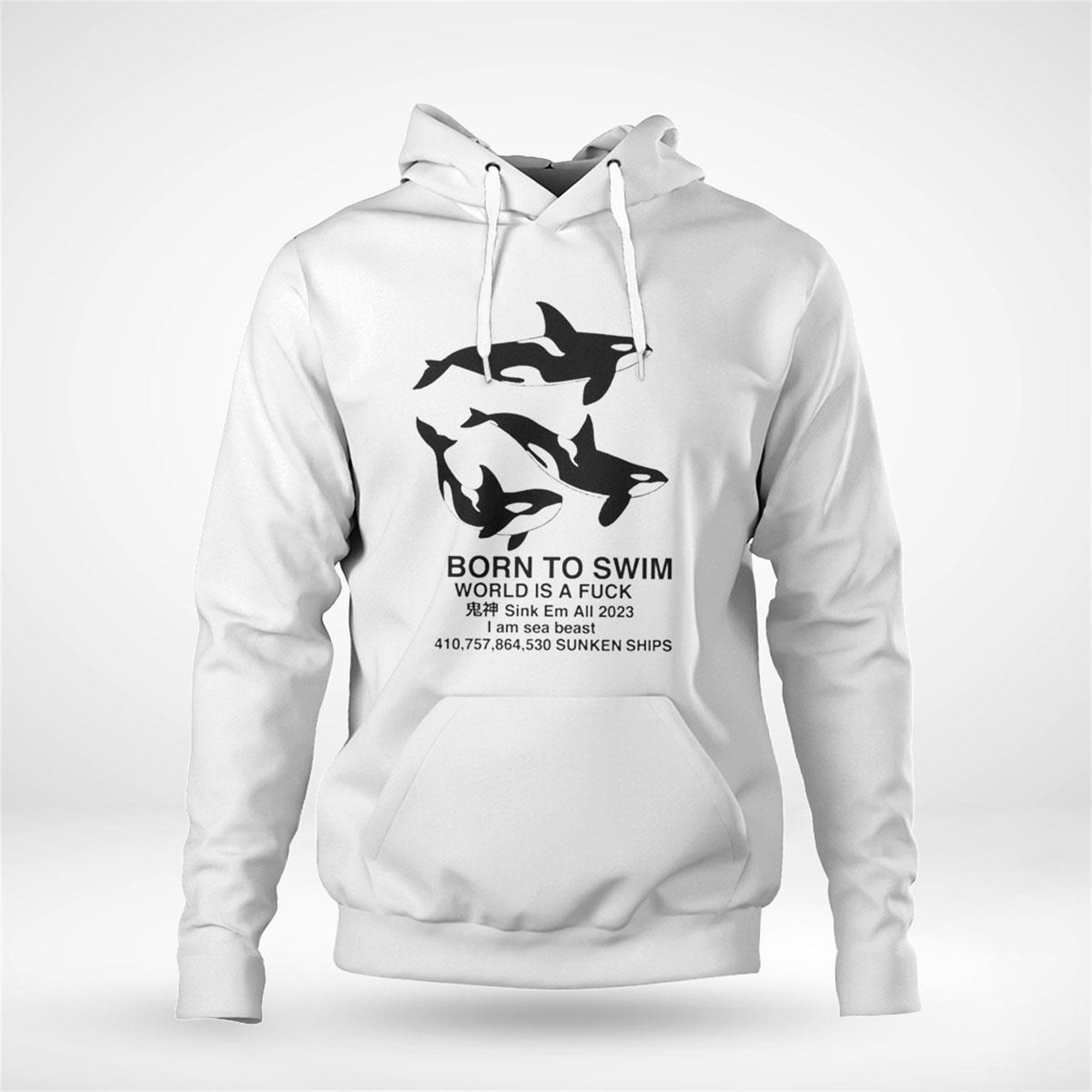 Born To Swim Sink Em All 2023 I Am Sea Beast Sunken Ships Shirt