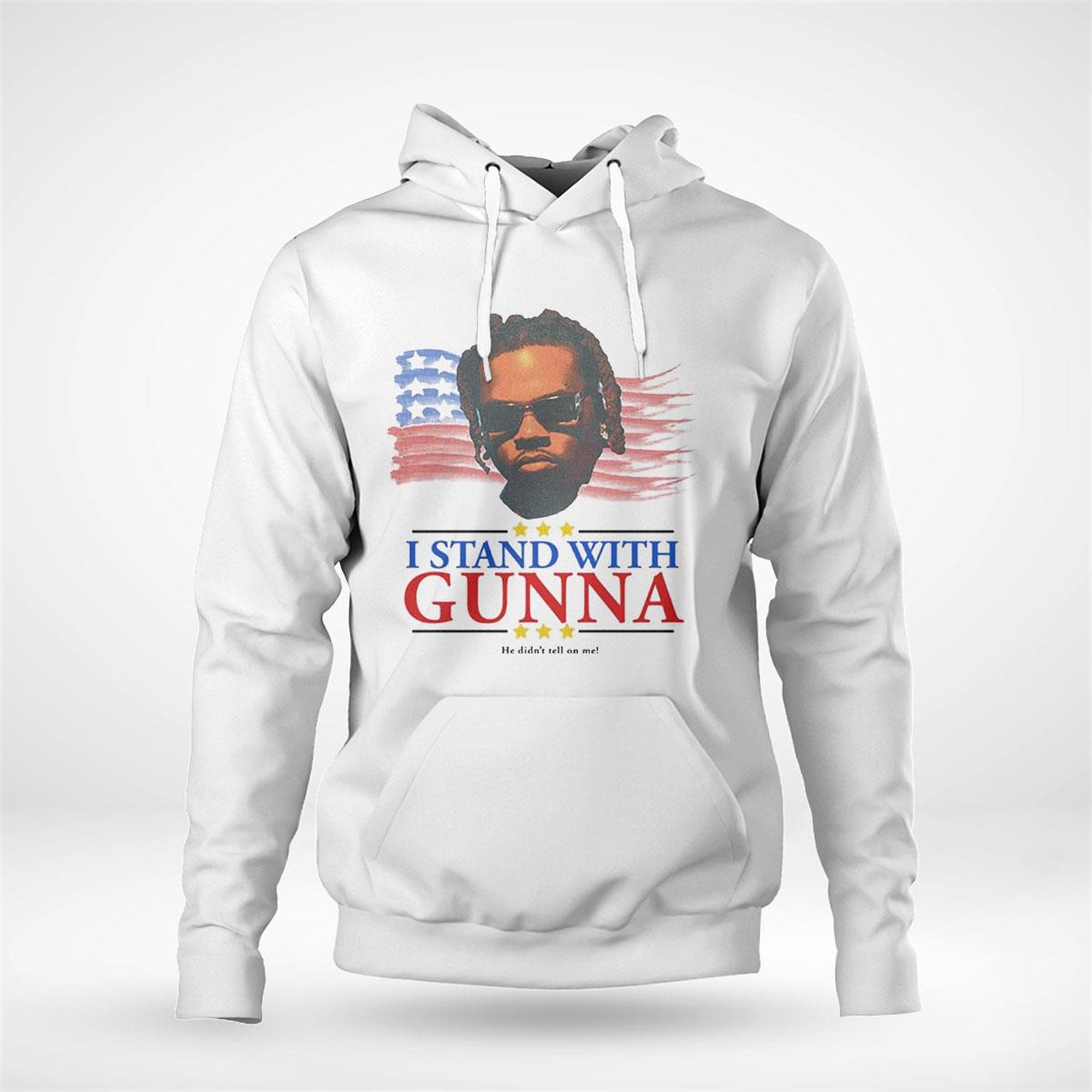 I Stand With Gunna He Didnt Tell On Me Shirt