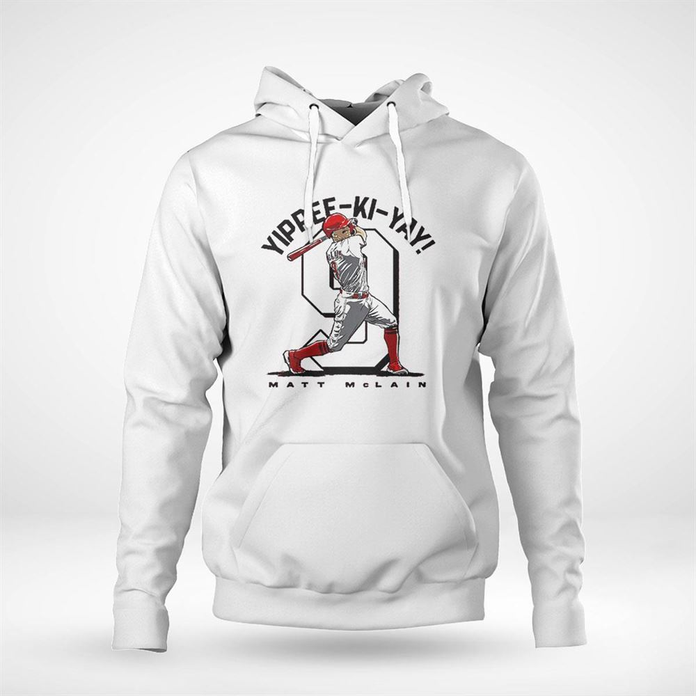 Matt Mclain Yippee Ki Yay Baseball Fc Cincinnati Shirt