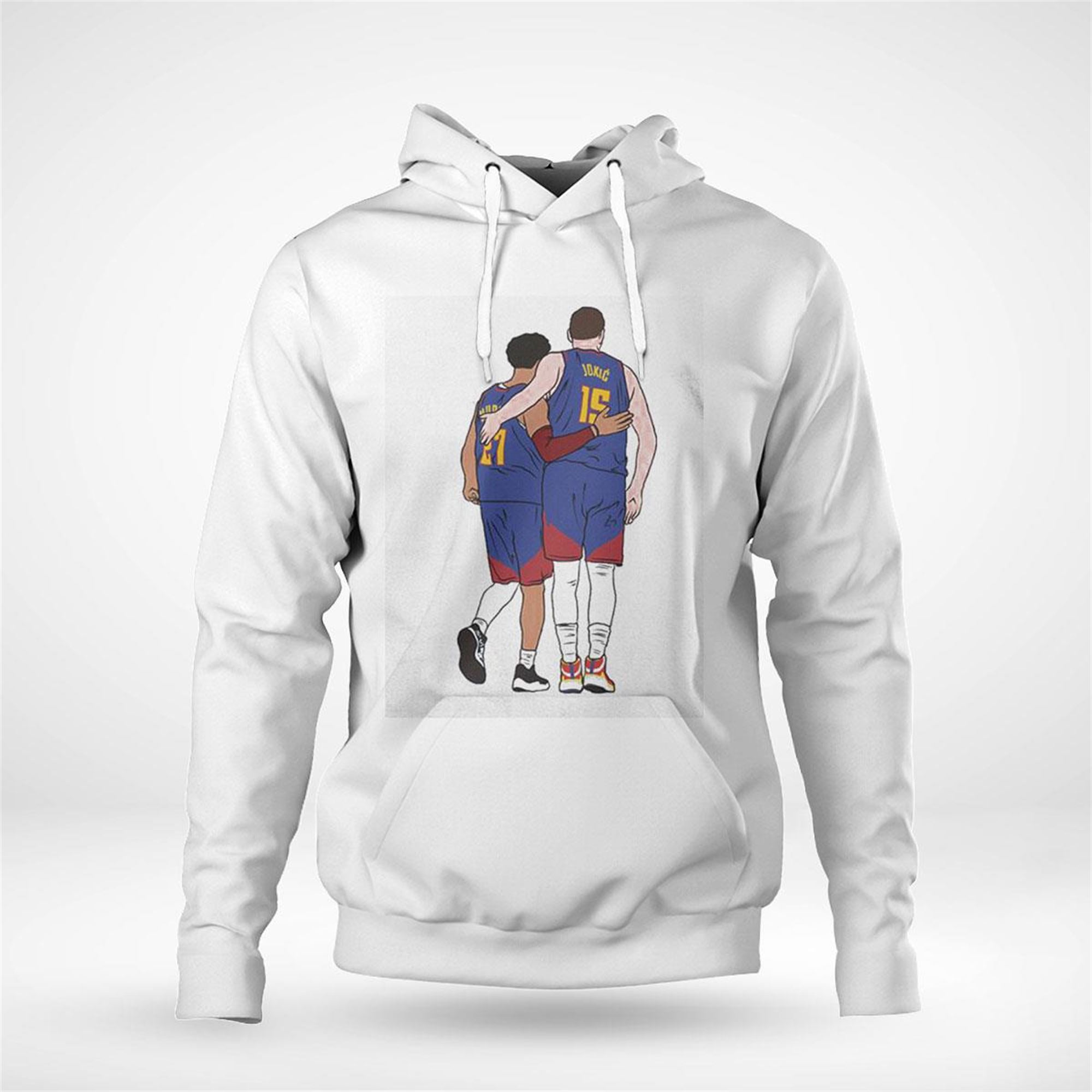 Nikola Jokic And Jamal Murray Denver Nuggets Nba Finals Shirt