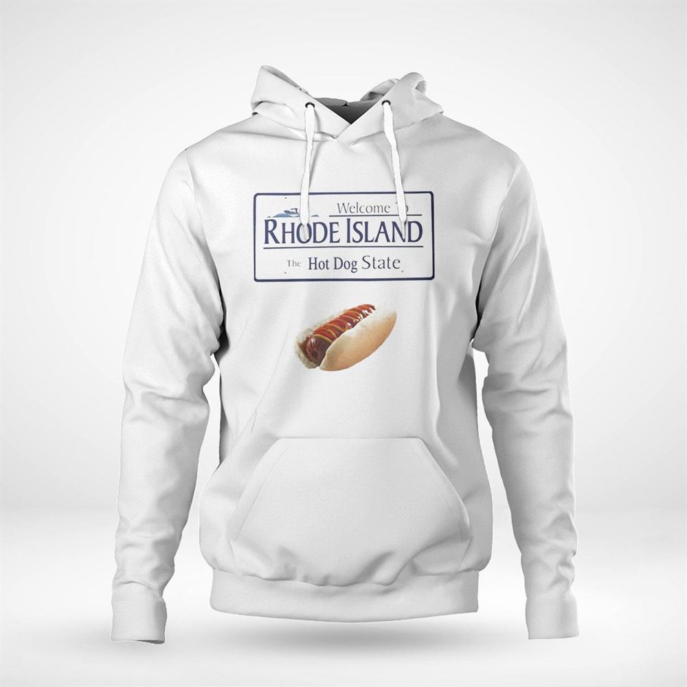 Welcome To Rhode Island The Hot Dog State Shirt