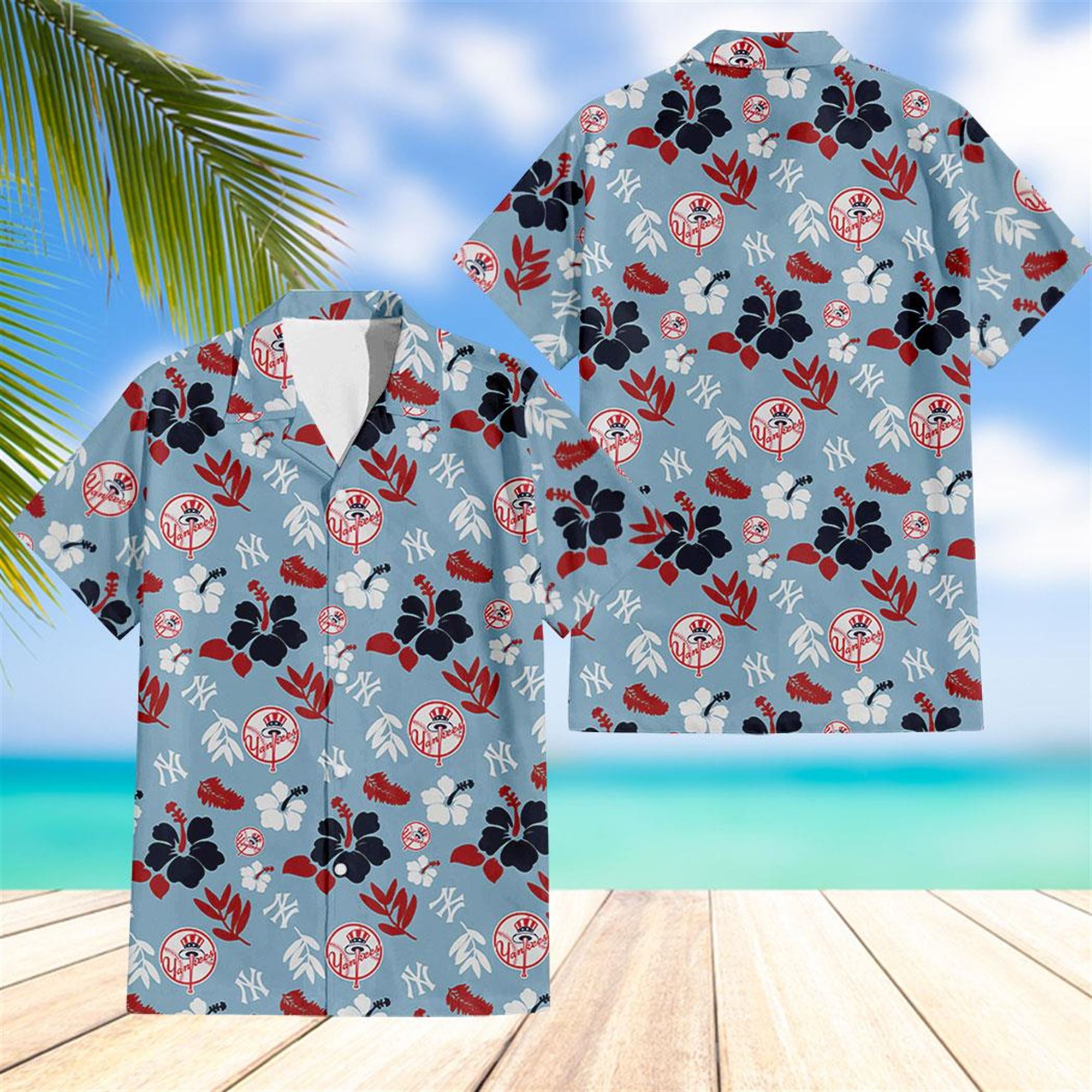 New York Yankees Hawaiian Shirt 2023 Giveaway Beach Shorts