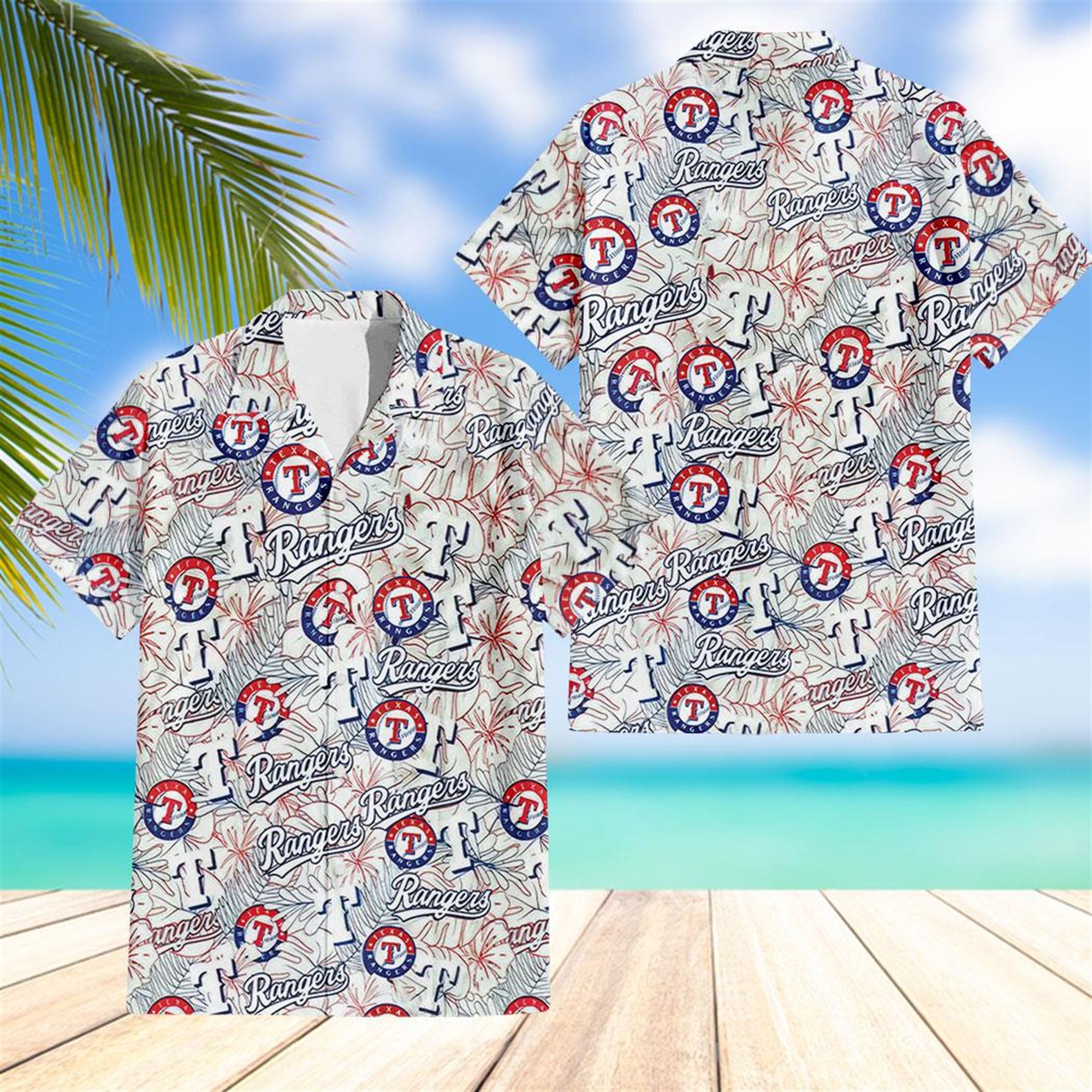 Texas Rangers Hawaiian Shirt Giveaway 2023