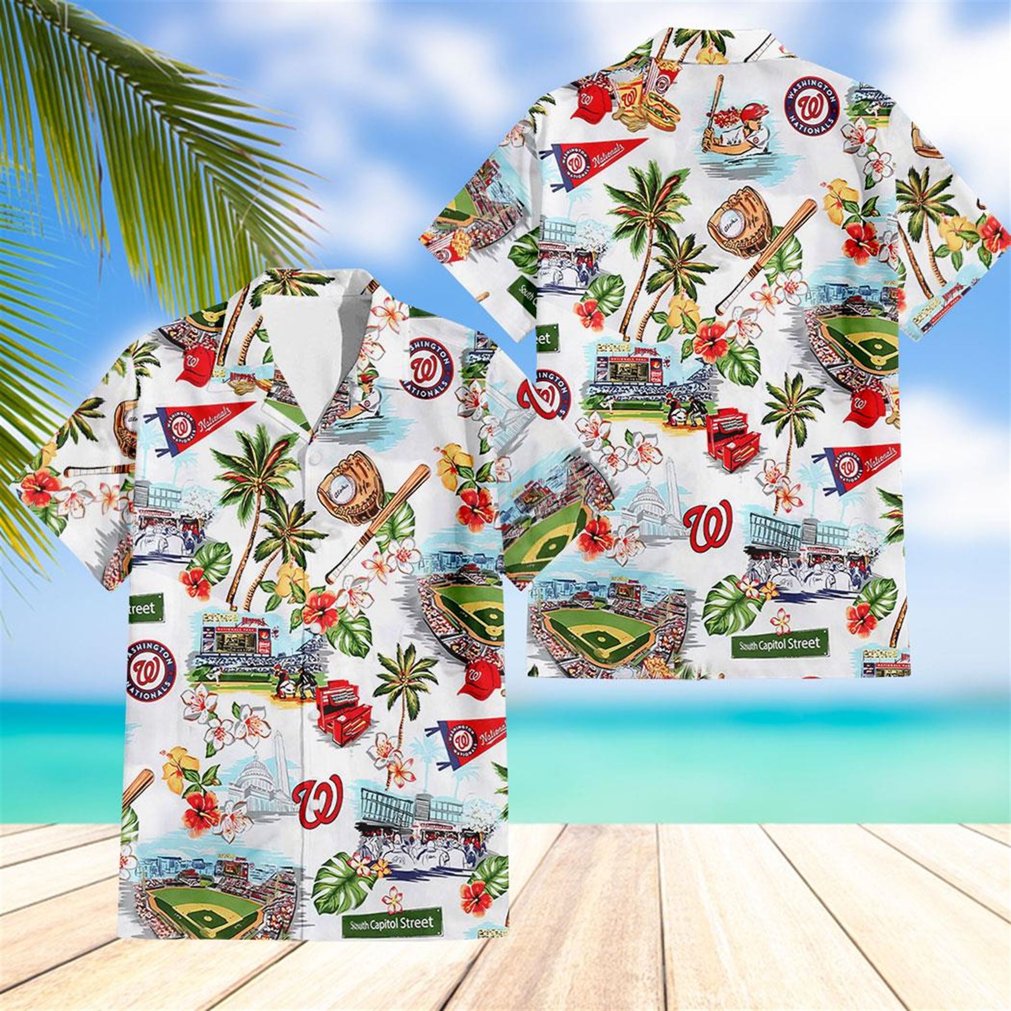 Washington National Scenic Hawaiian Shirt Washington National Scenic Hawaiian Shirt