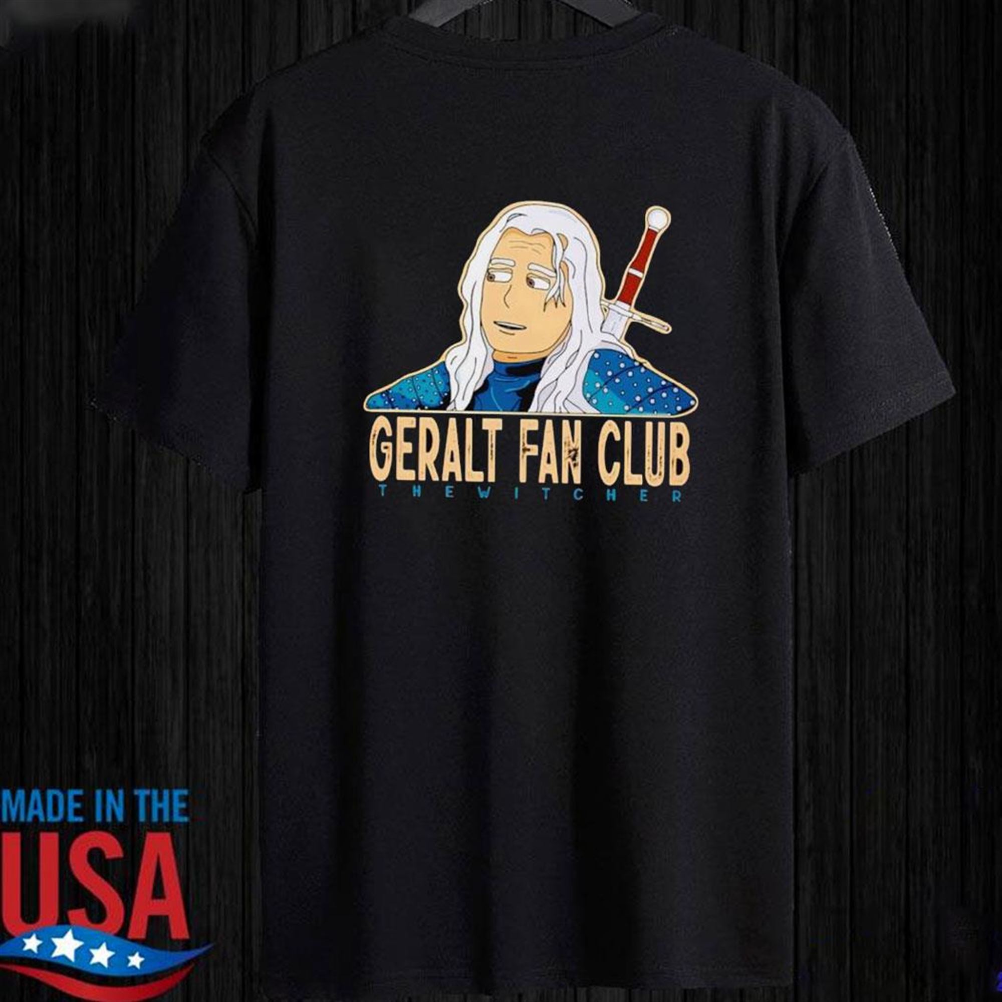 Geralt Fan Club The Witcher T-shirt Hoodie