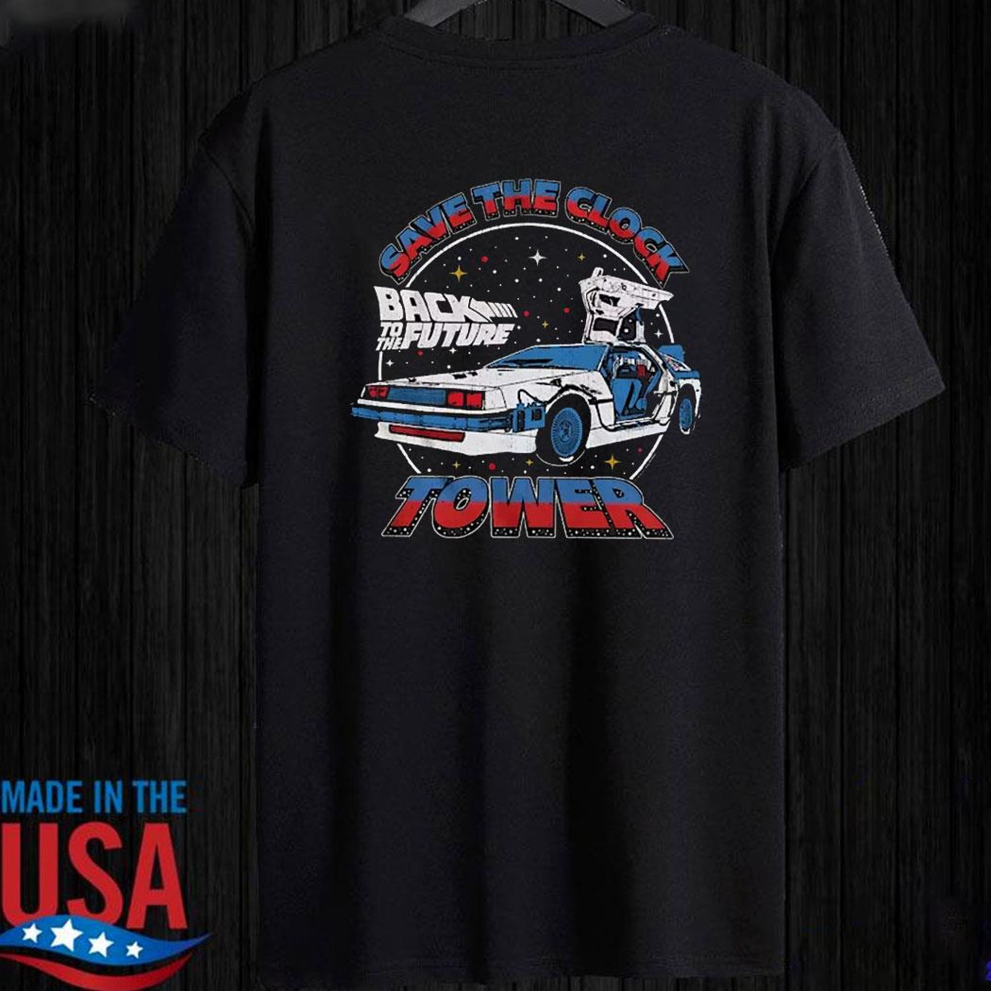 Save The Clock Tower Back To The Future T-shirt