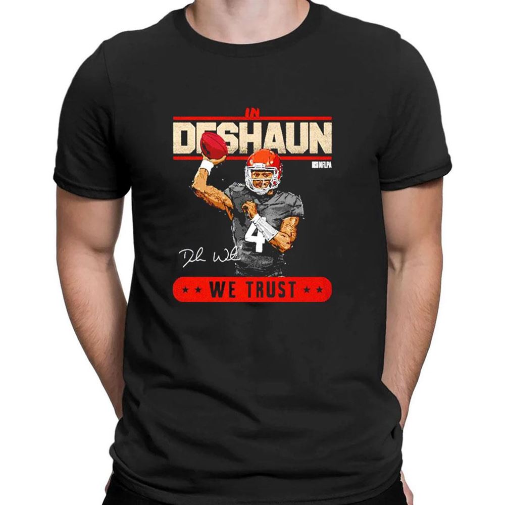 Deshaun Watson Cleveland Trust Football Shirt