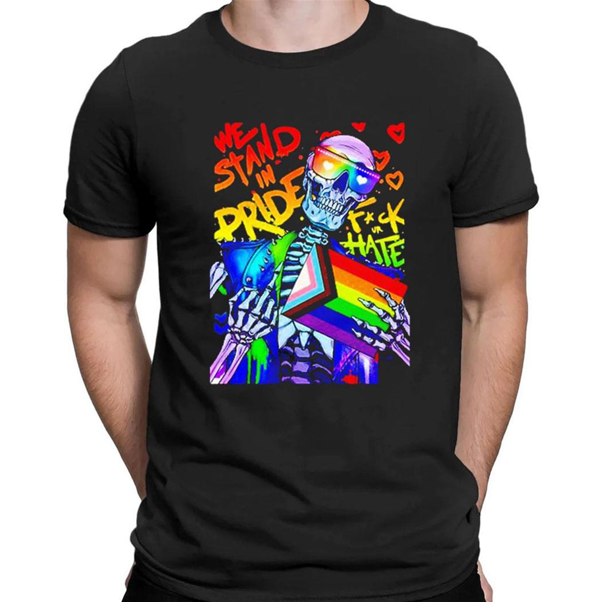 Ghost Arcade We Stand In Pride Shirt