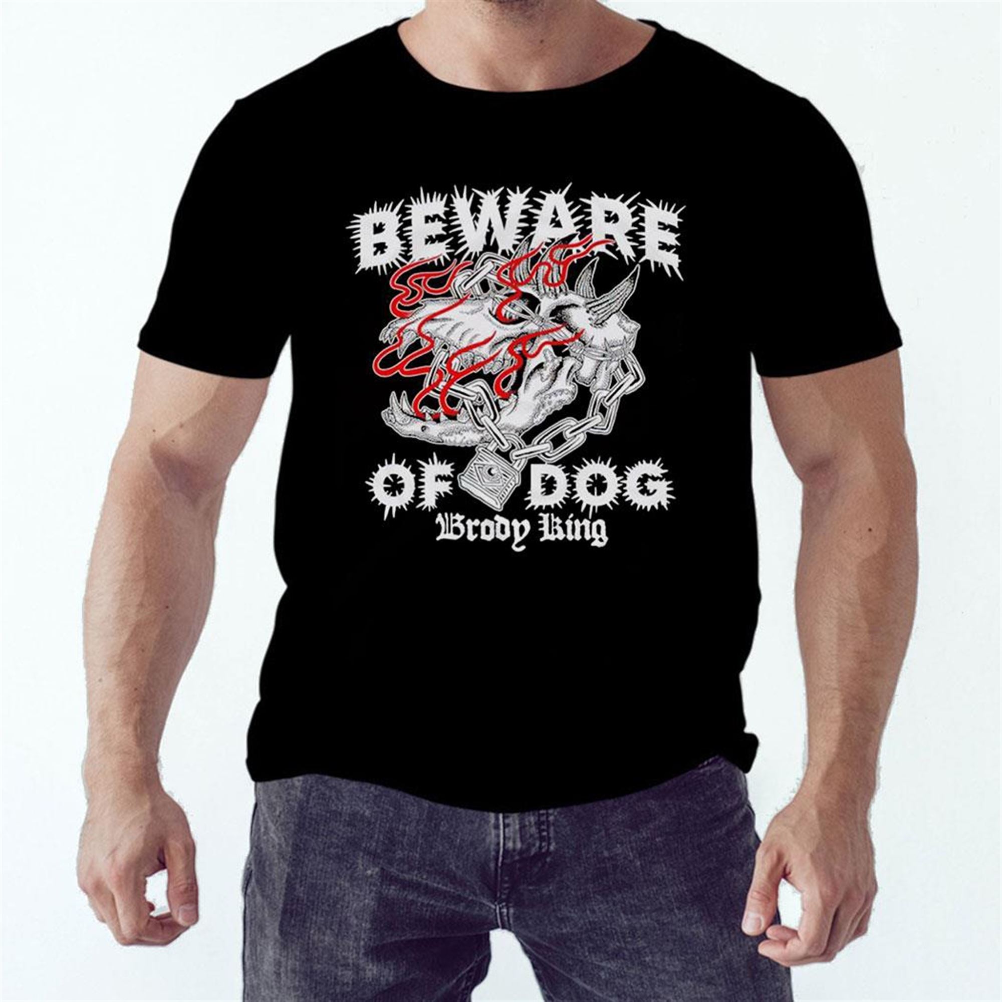 Brody King Beware Of Dog Shirt