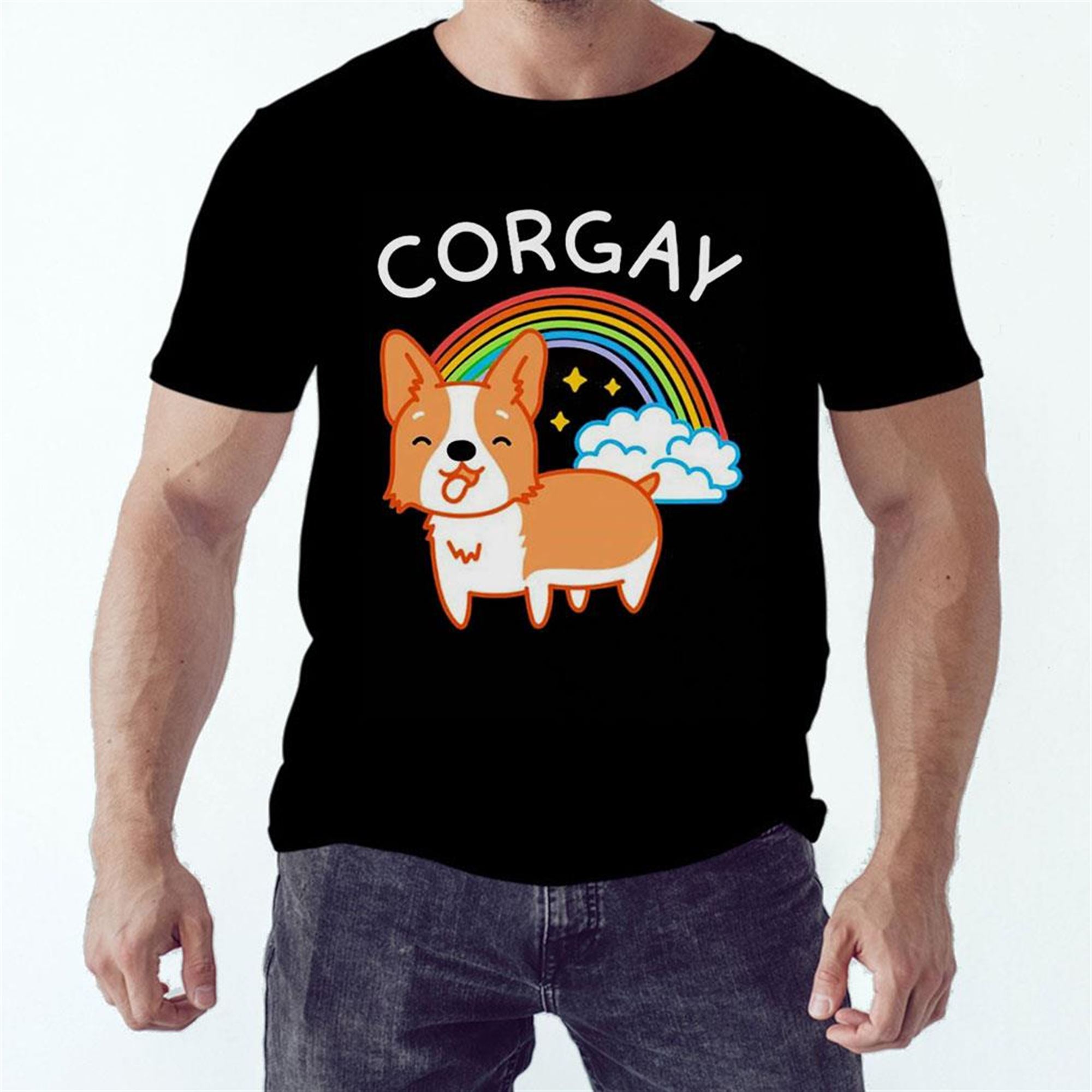 Corgay Pride Corgi Shirt