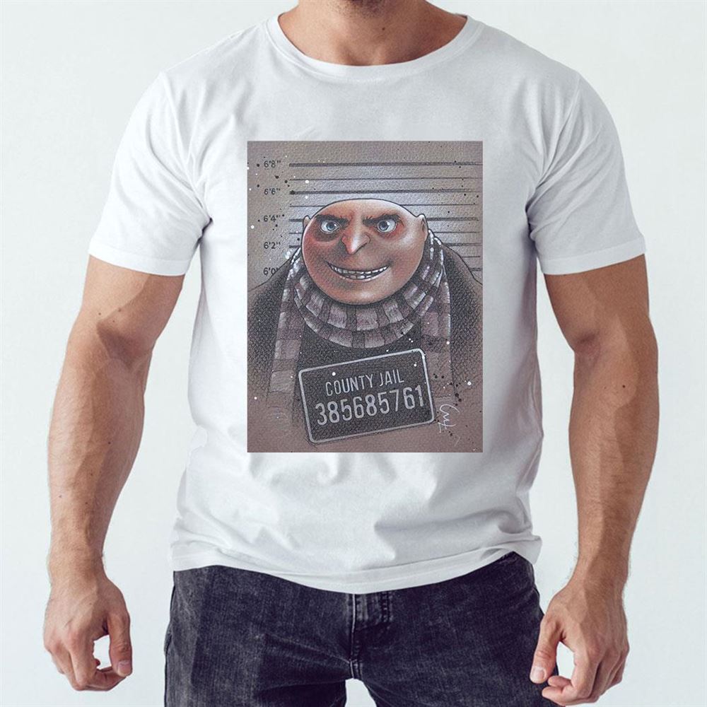 County Jail Gru Despicable Me Evil Genius Shirt Hoodie