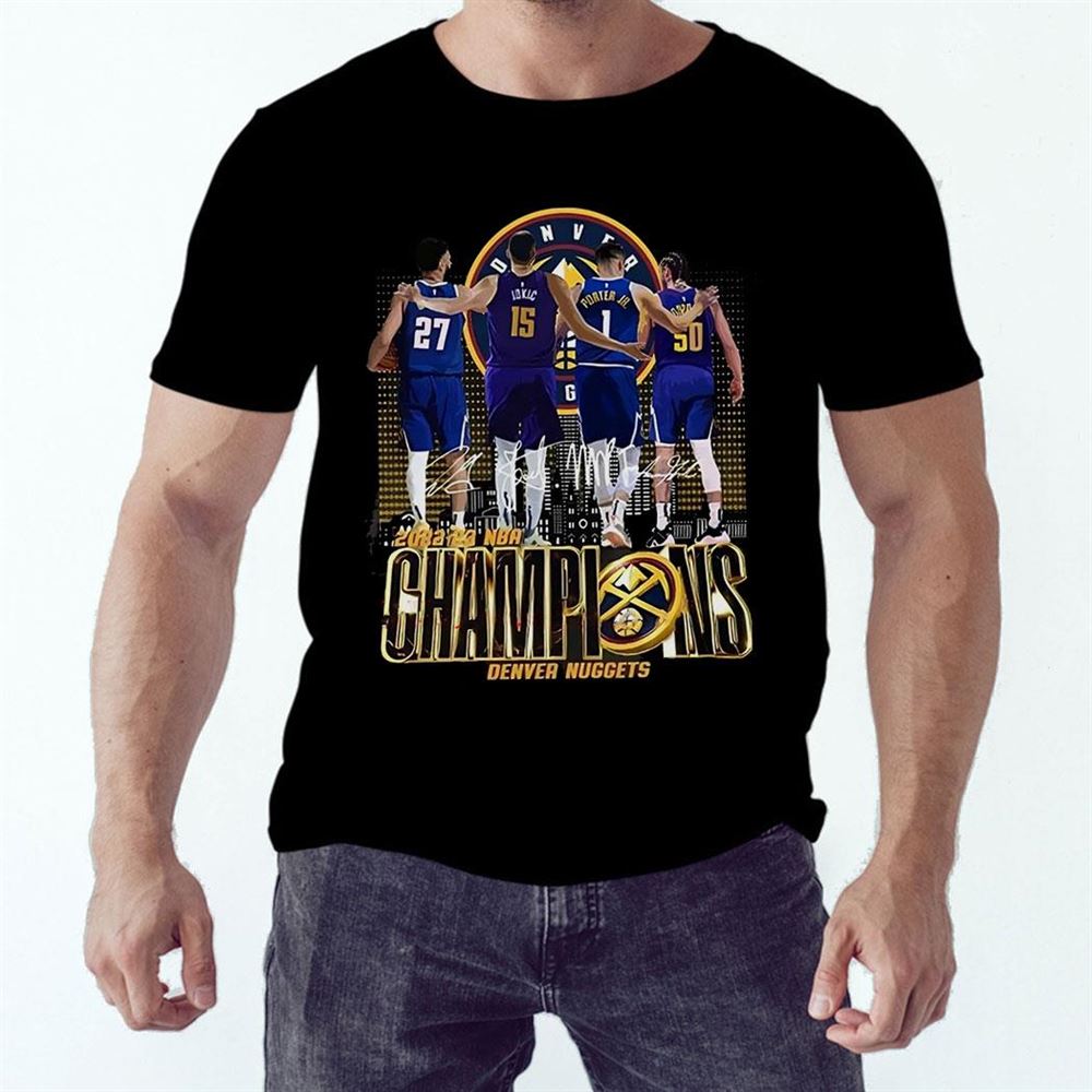 Nikola Jokic Is Nba 2023 Champion And Finals Mvp Bring It In T-shirt