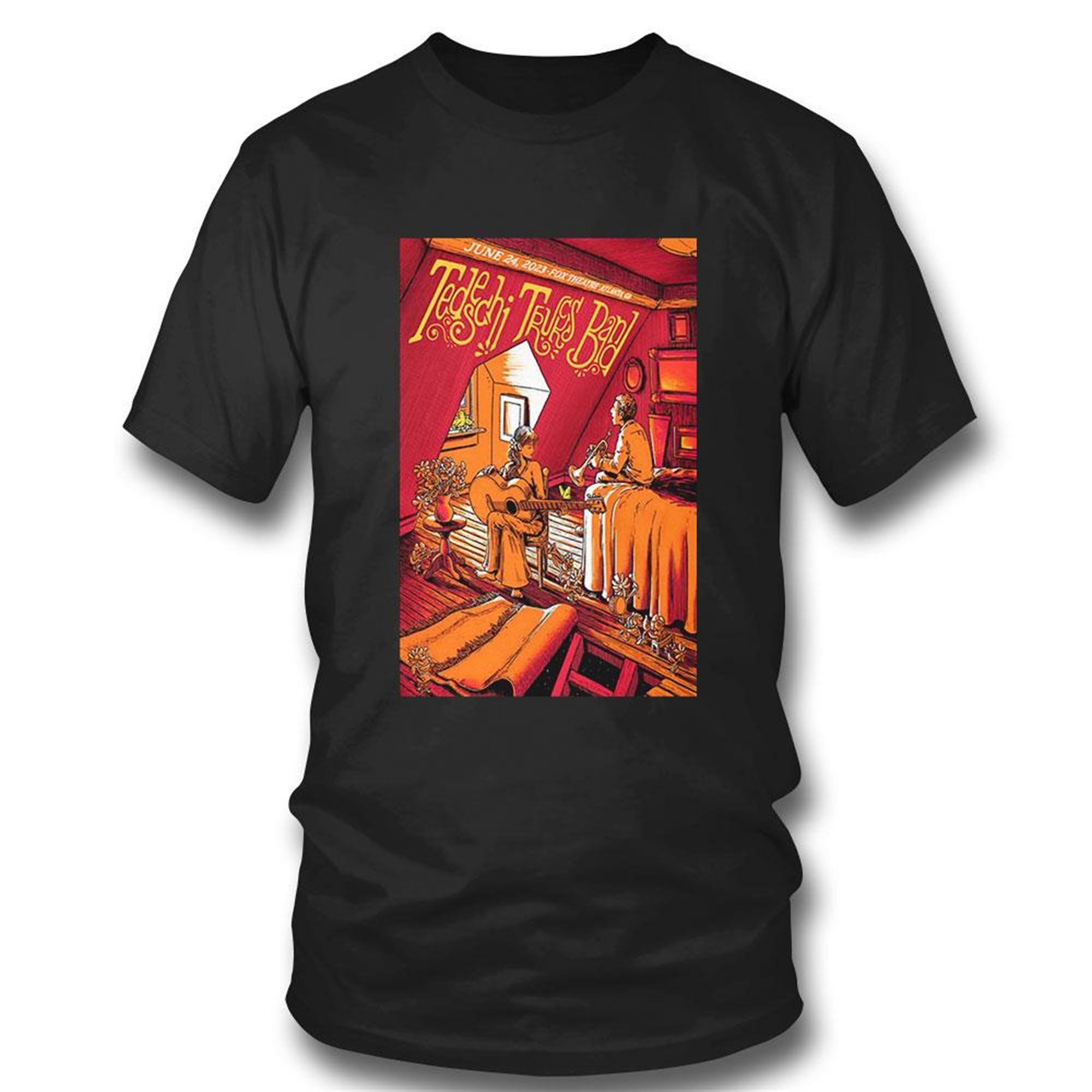 Tedeschi Trucks Band Atlanta Ga 2023 T-shirt Tedeschi Trucks Band Atlanta Ga 2023 T-shirt