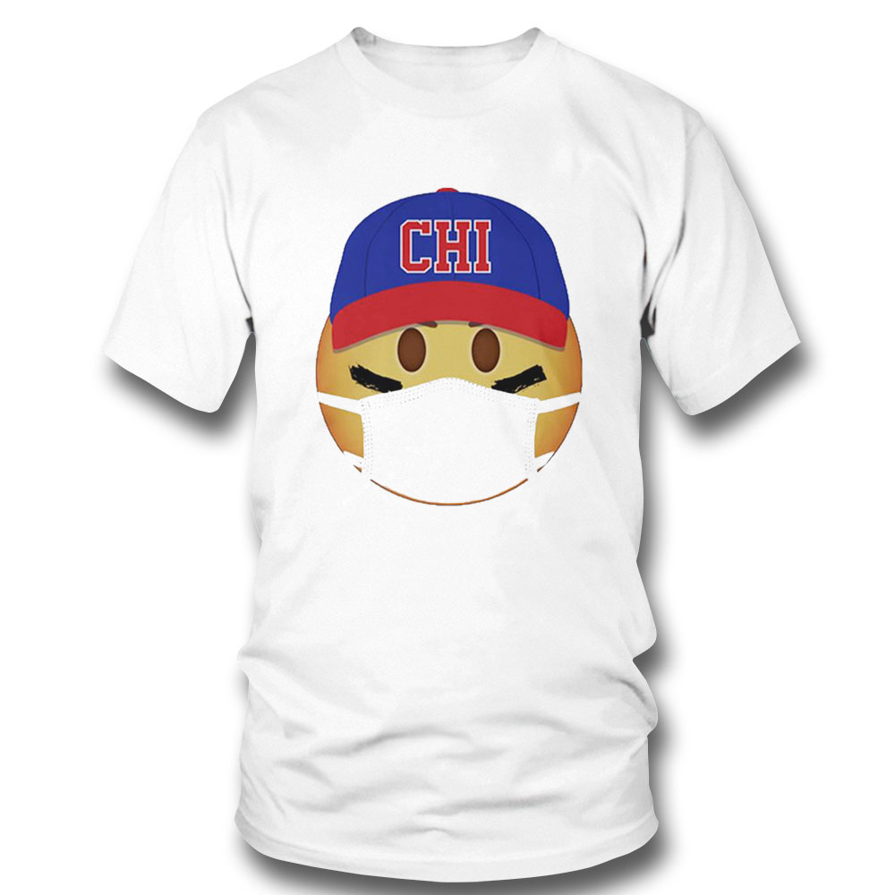 Baseball Maskmoji Tri Blend Tee Shirt Hoodie