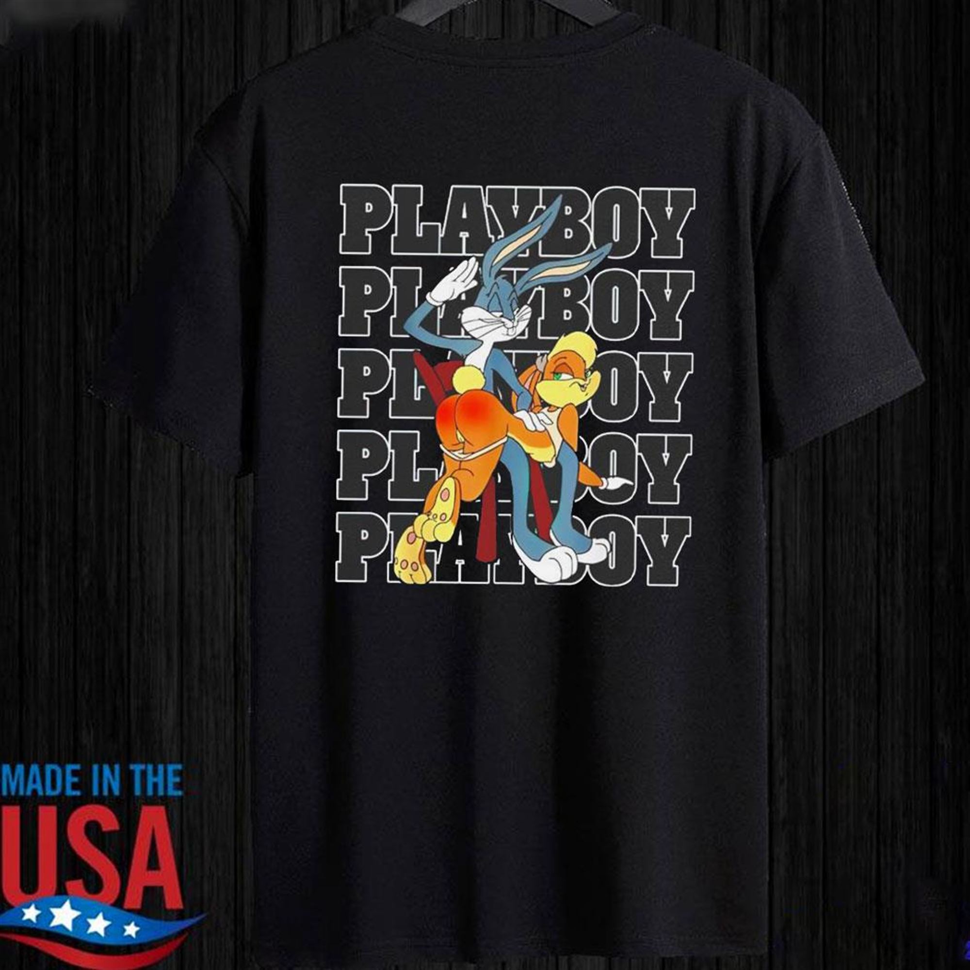 Bugs Bunny And Lola Playboy T-shirt