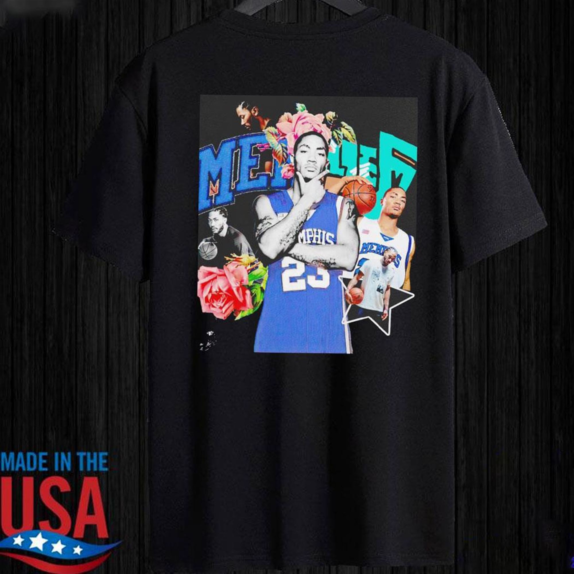 Derrick Rose Welcome Home Rose T-shirt Derrick Rose Welcome Home Rose T-shirt