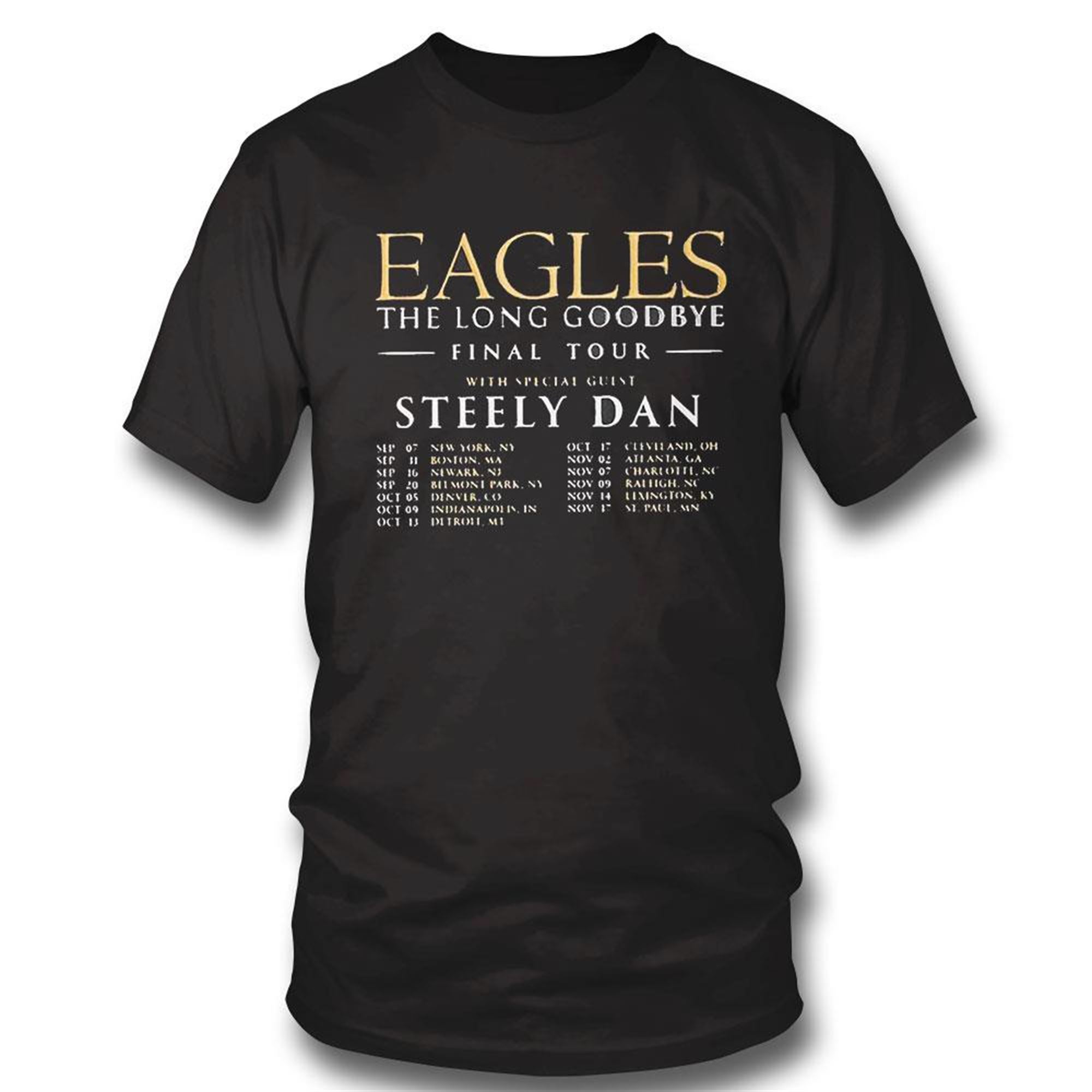 Eagles Band Tour 2023 The Long Goodbye With Special Guest Steely Dan T-shirt Hoodie