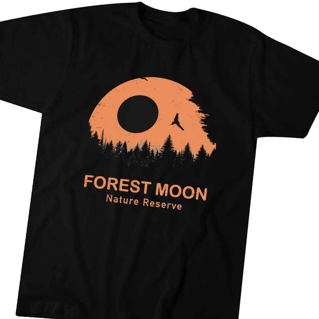 Endor And The Death Star Return Of The Jedi Forest Moon Nature Reserve Shirt Hoodie