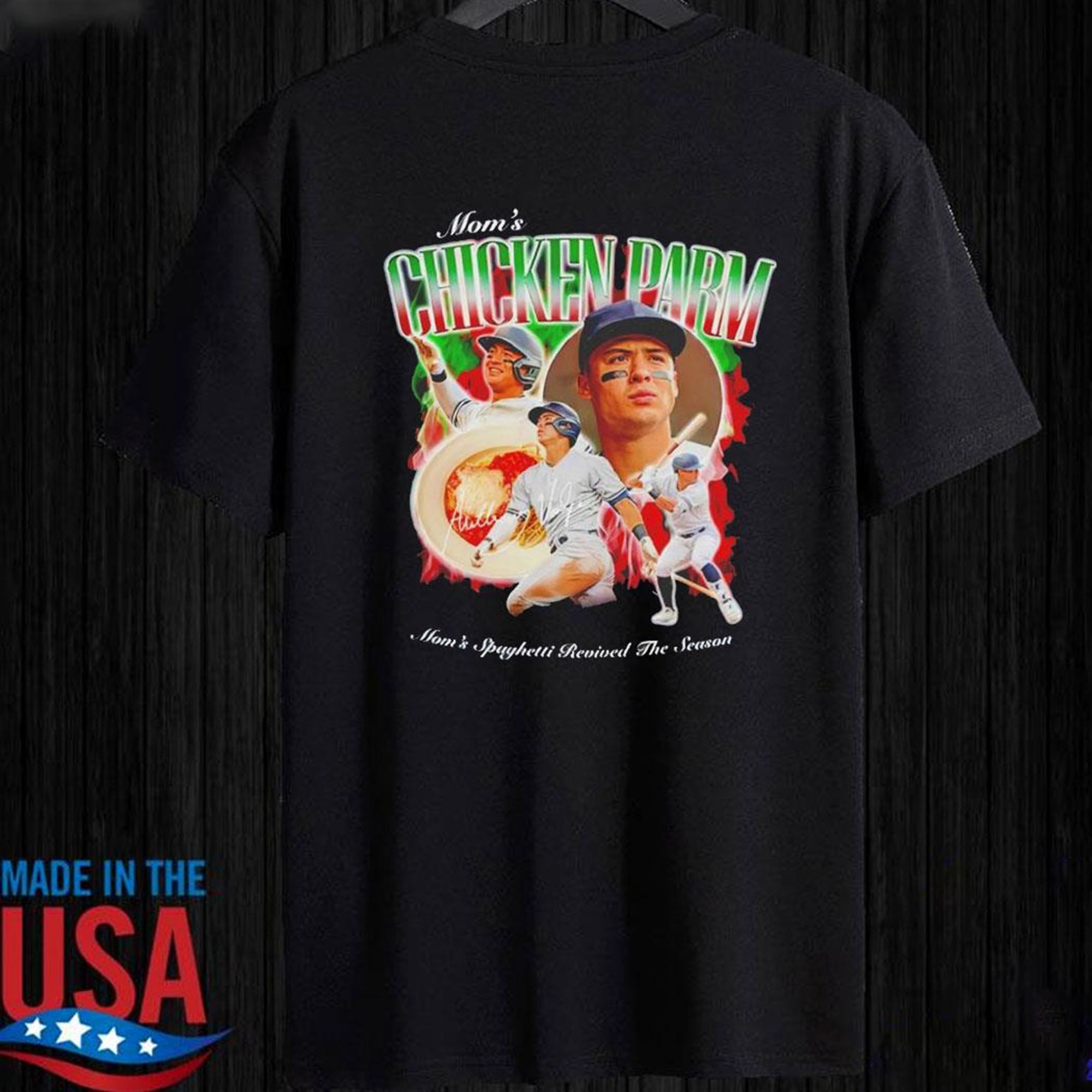 Moms Chicken Parm Moms Spaghetti Revived The Season T-shirt