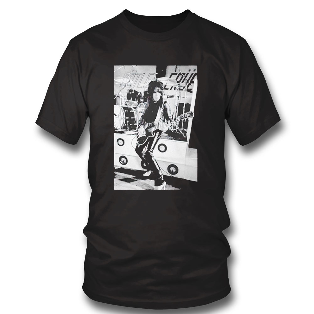 Motley Crue Mick Marsoo Fast For Love Era Photo T-shirt Hoodie