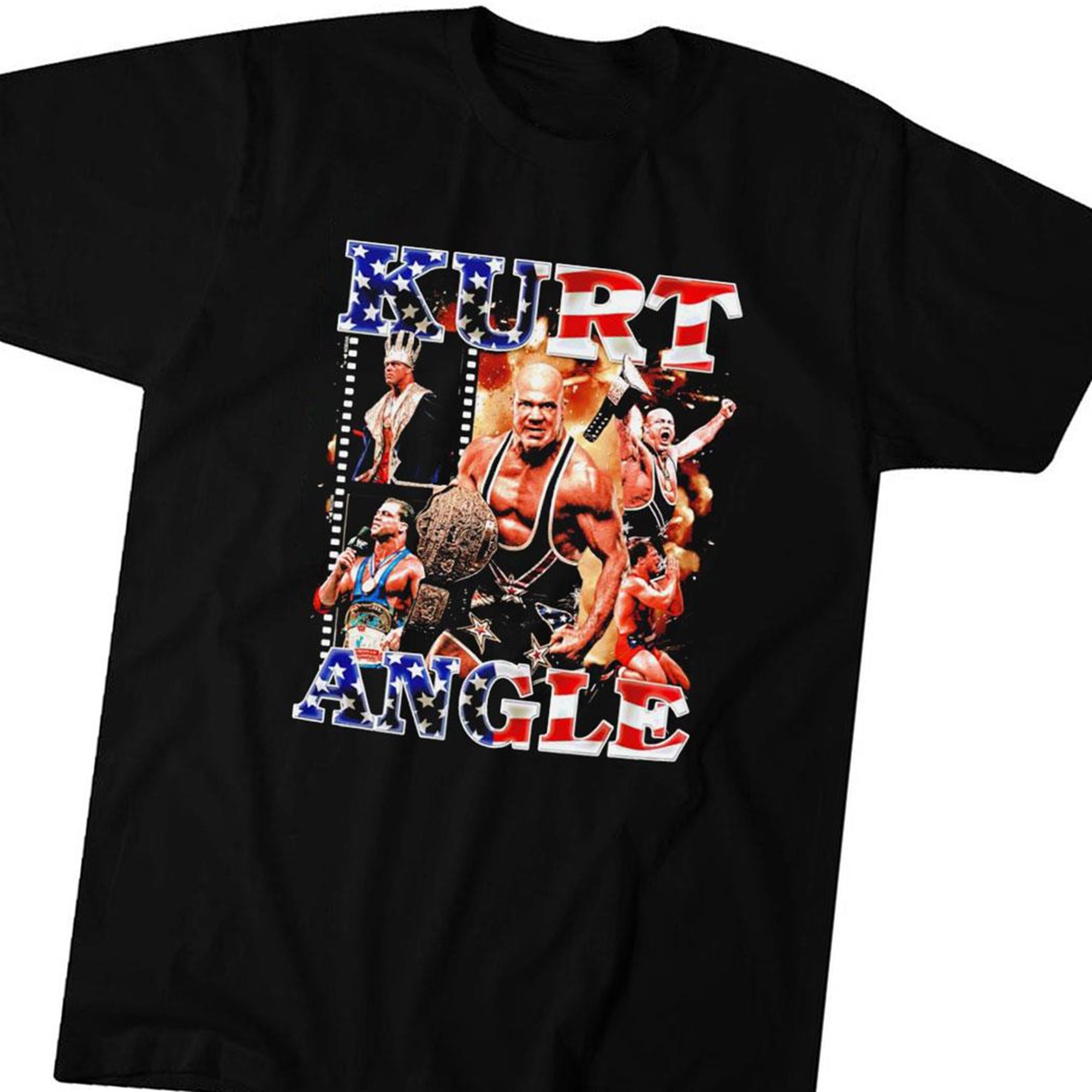 Official Kurt Angle The Game T-shirt Ladies Tee