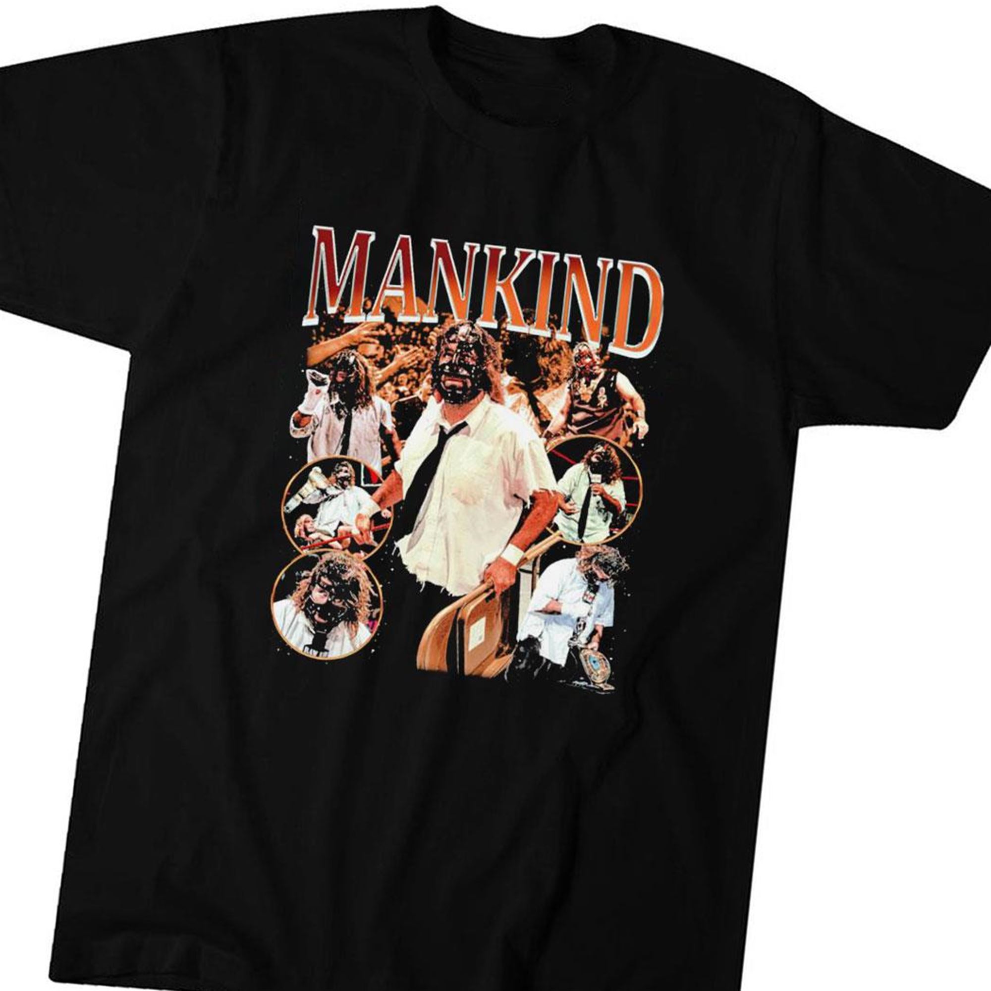 Official Mankind The Game T-shirt Ladies Tee
