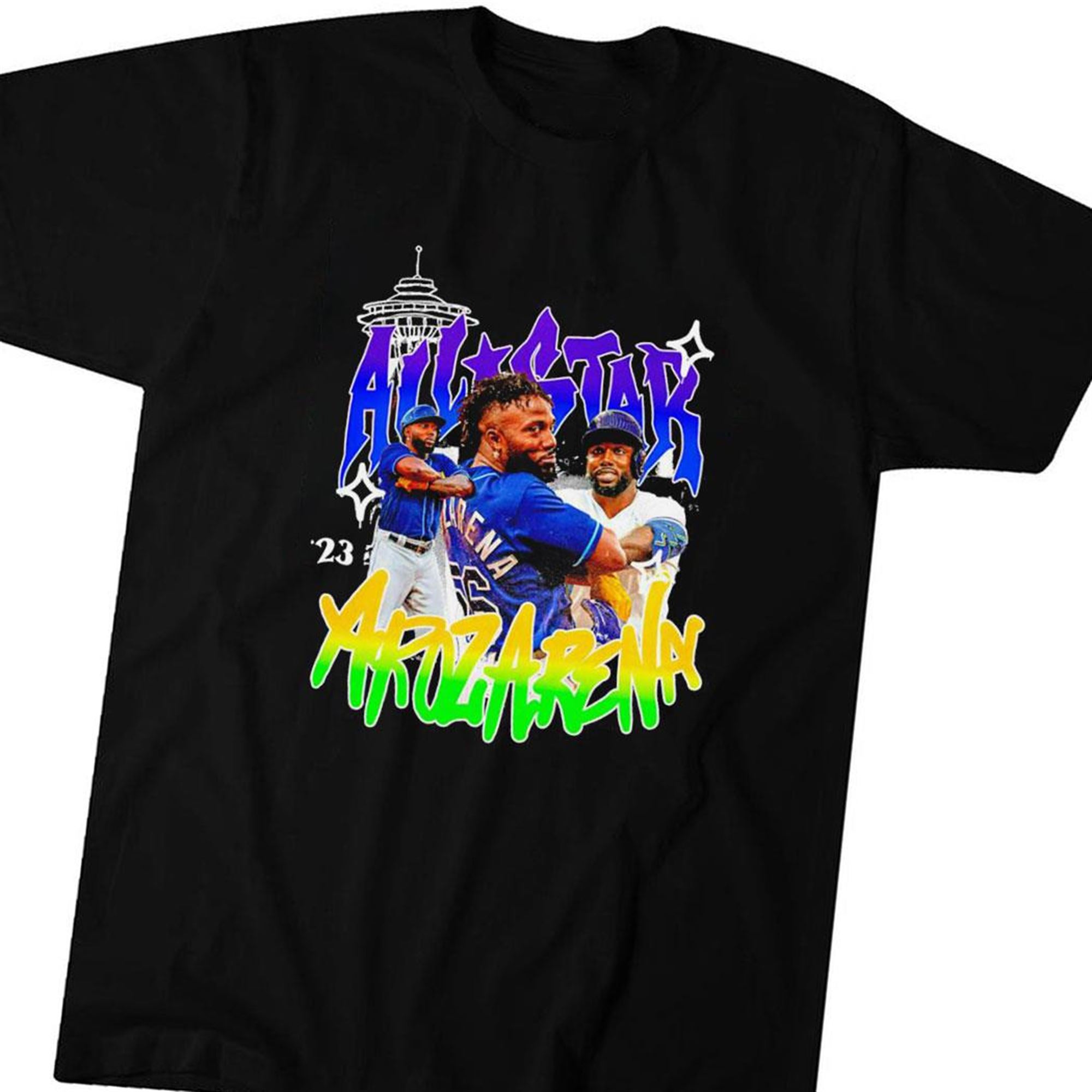 Official Randy Arozarena All Star Game T-shirt Ladies Tee
