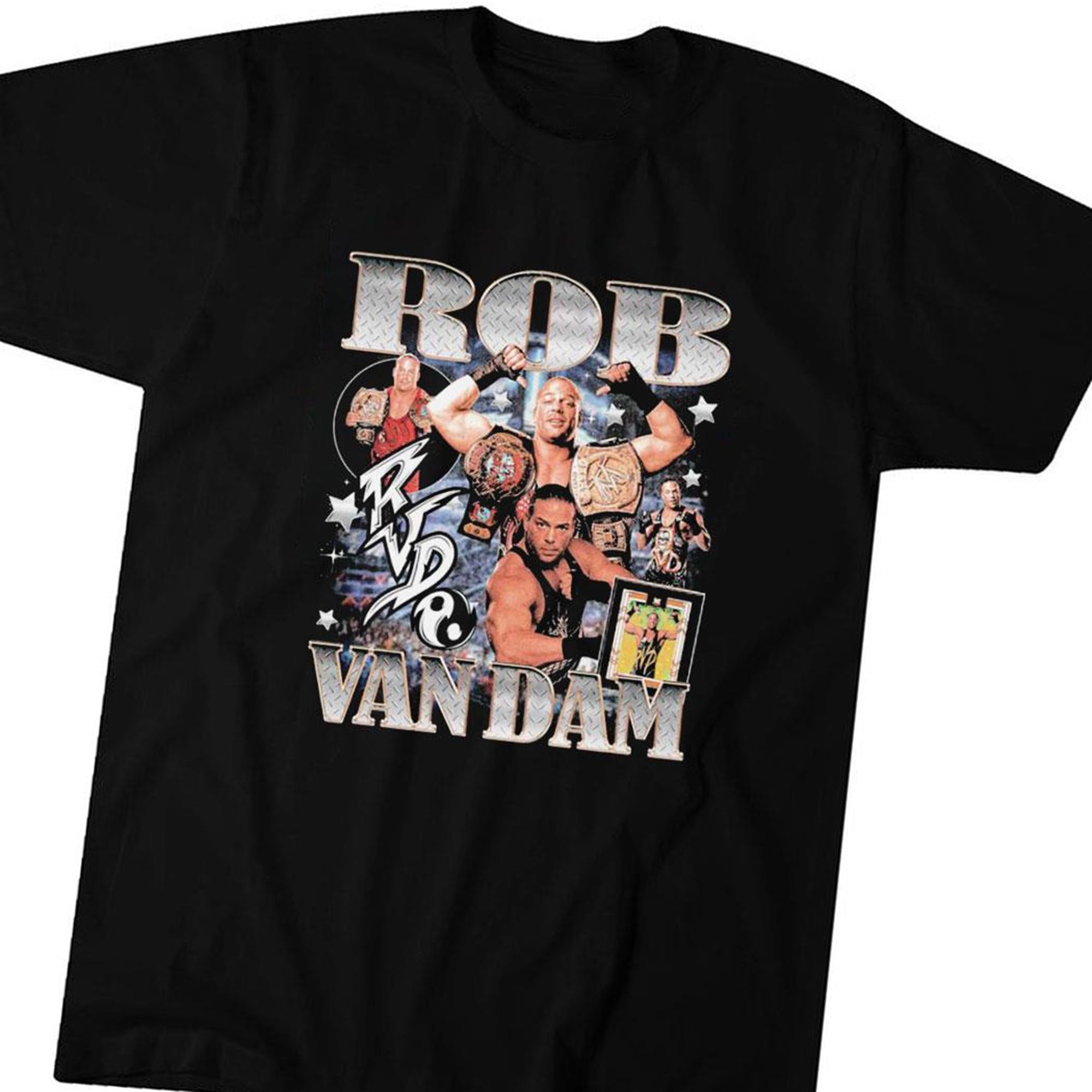 Official Rob Van Dam The Game T-shirt Ladies Tee