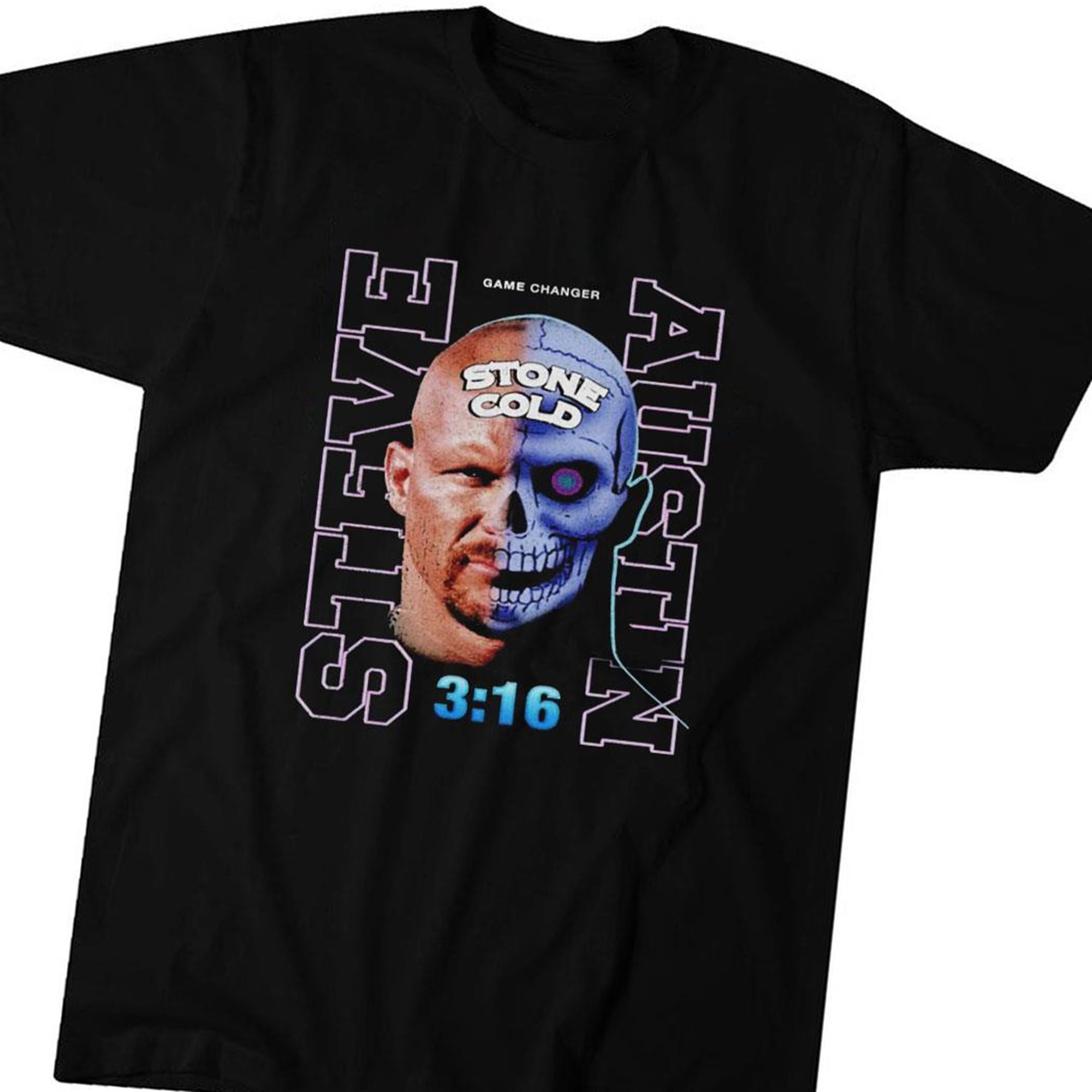 Official Steve Austin Stone Cold 316 T-shirt Ladies Tee