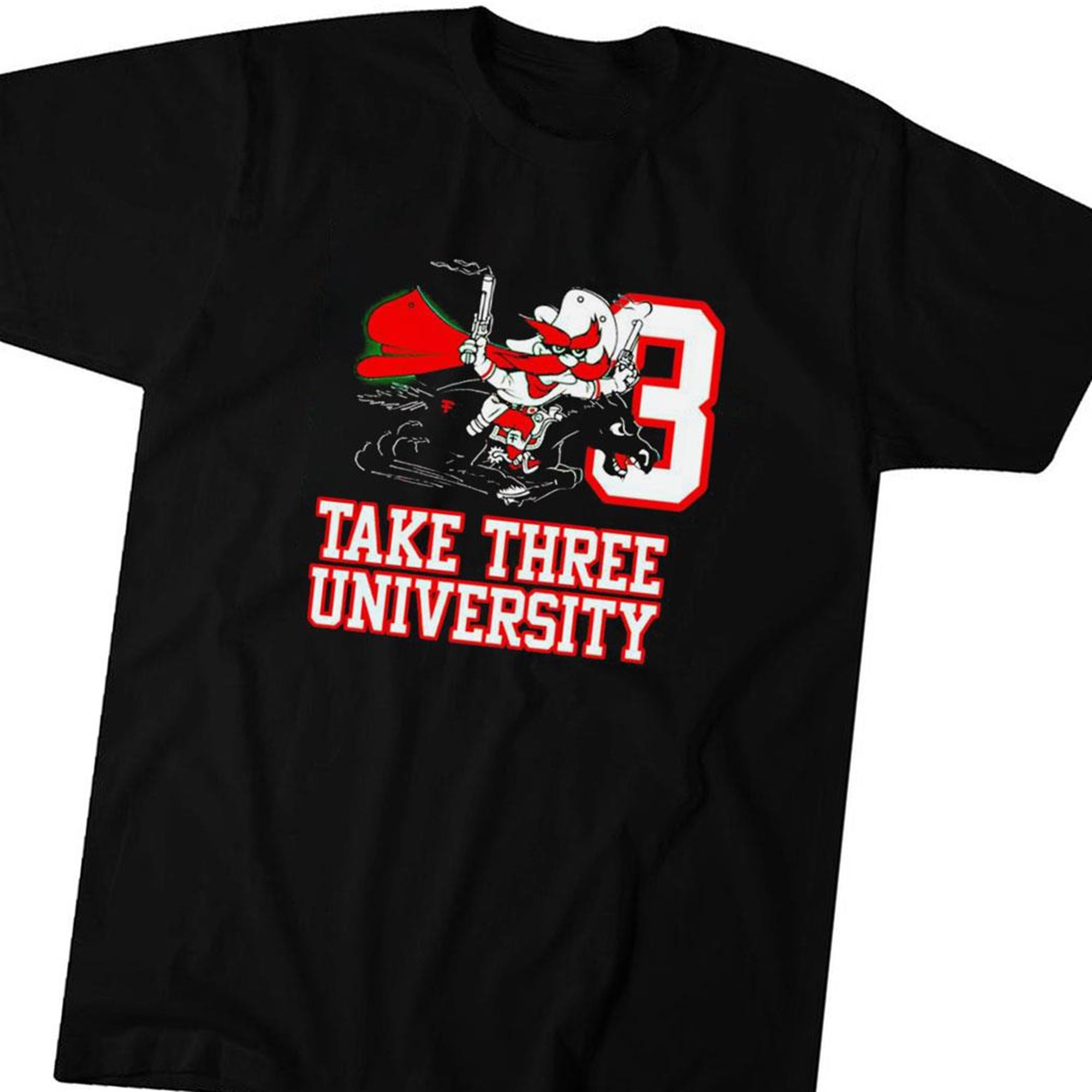 Official Take Three University T-shirt Ladies Tee