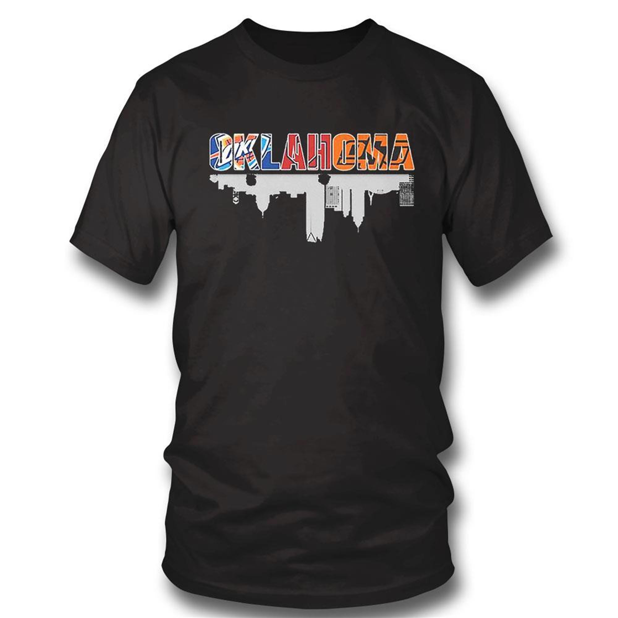 Oklahoma Skyline Sports Teams T-shirt Hoodie