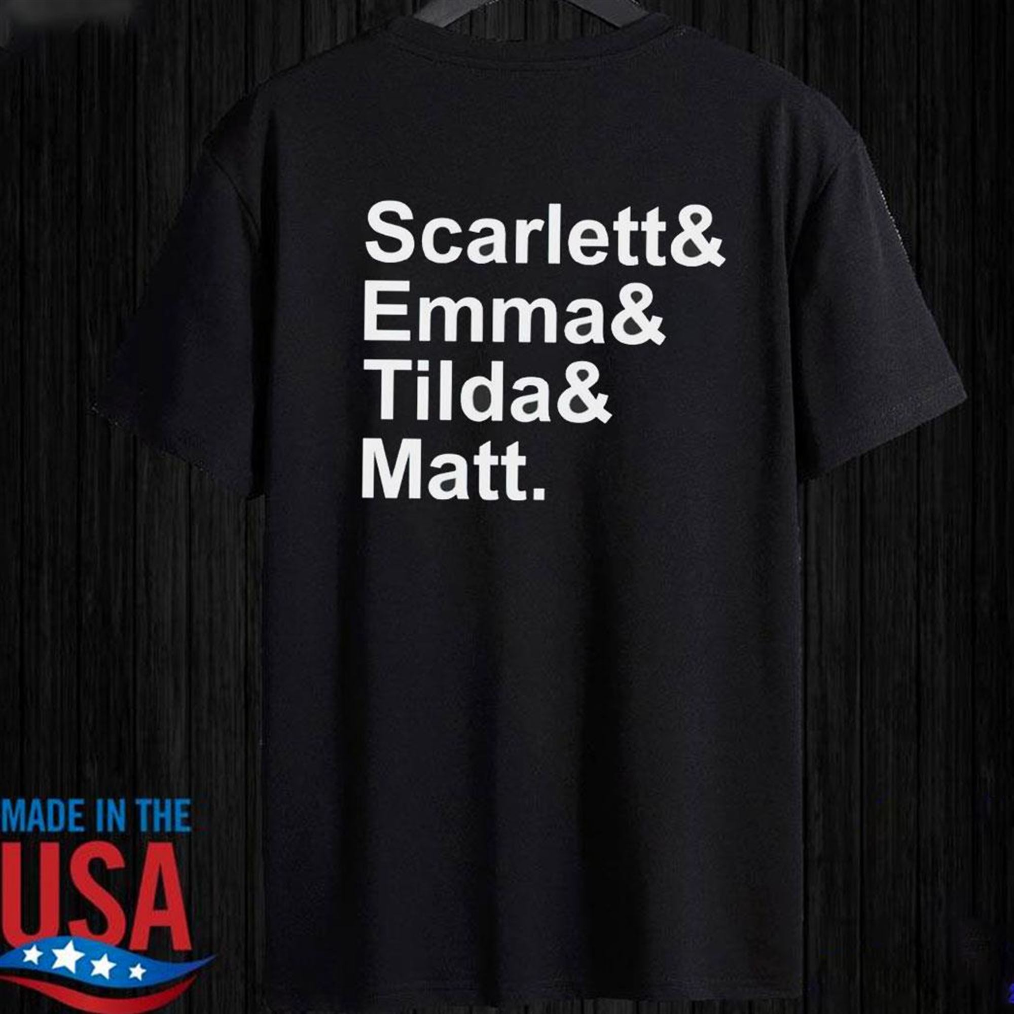 Scarlet Emma Tilda Matt T-shirt