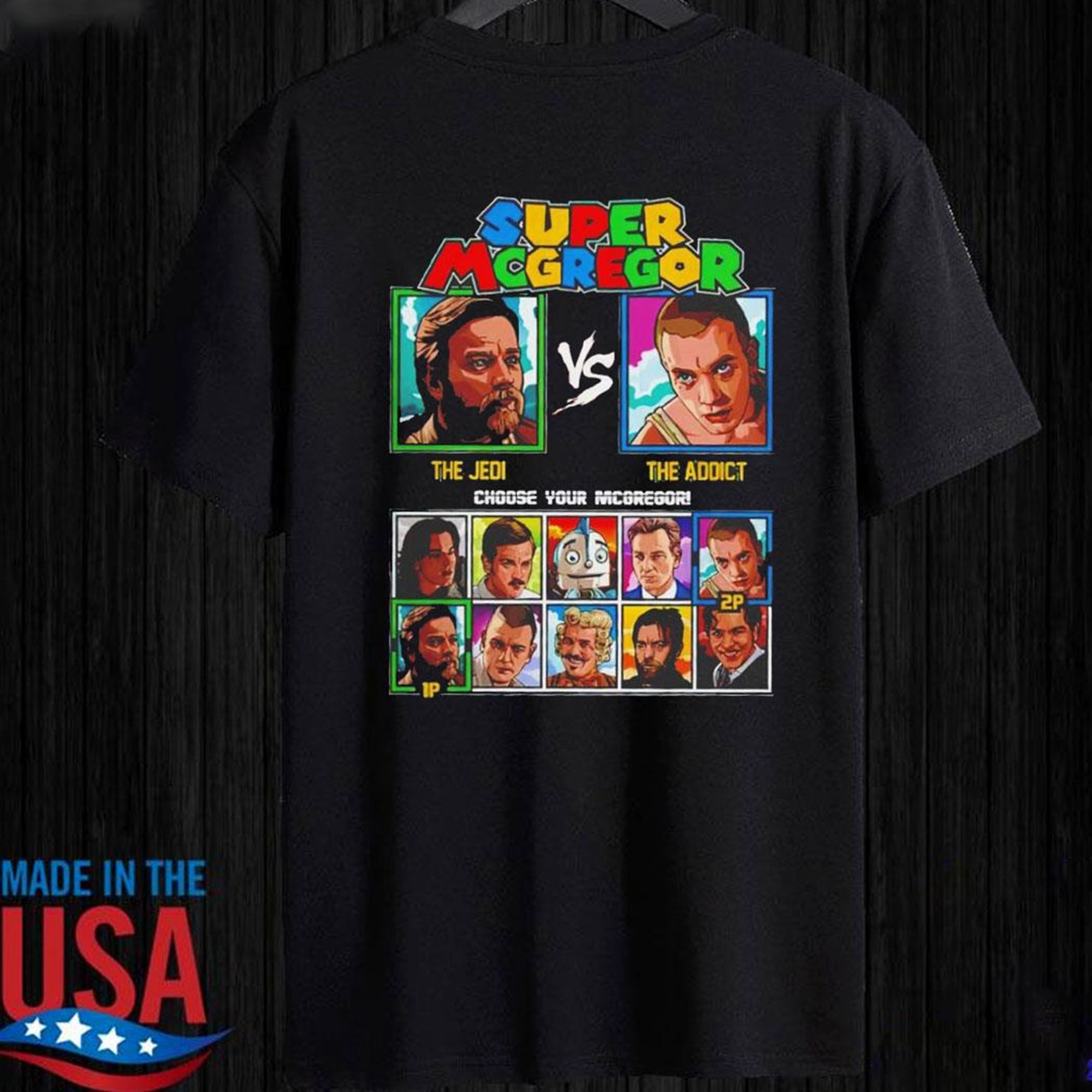 Super Mcgregor The Jedi Vs The Addict T-shirt