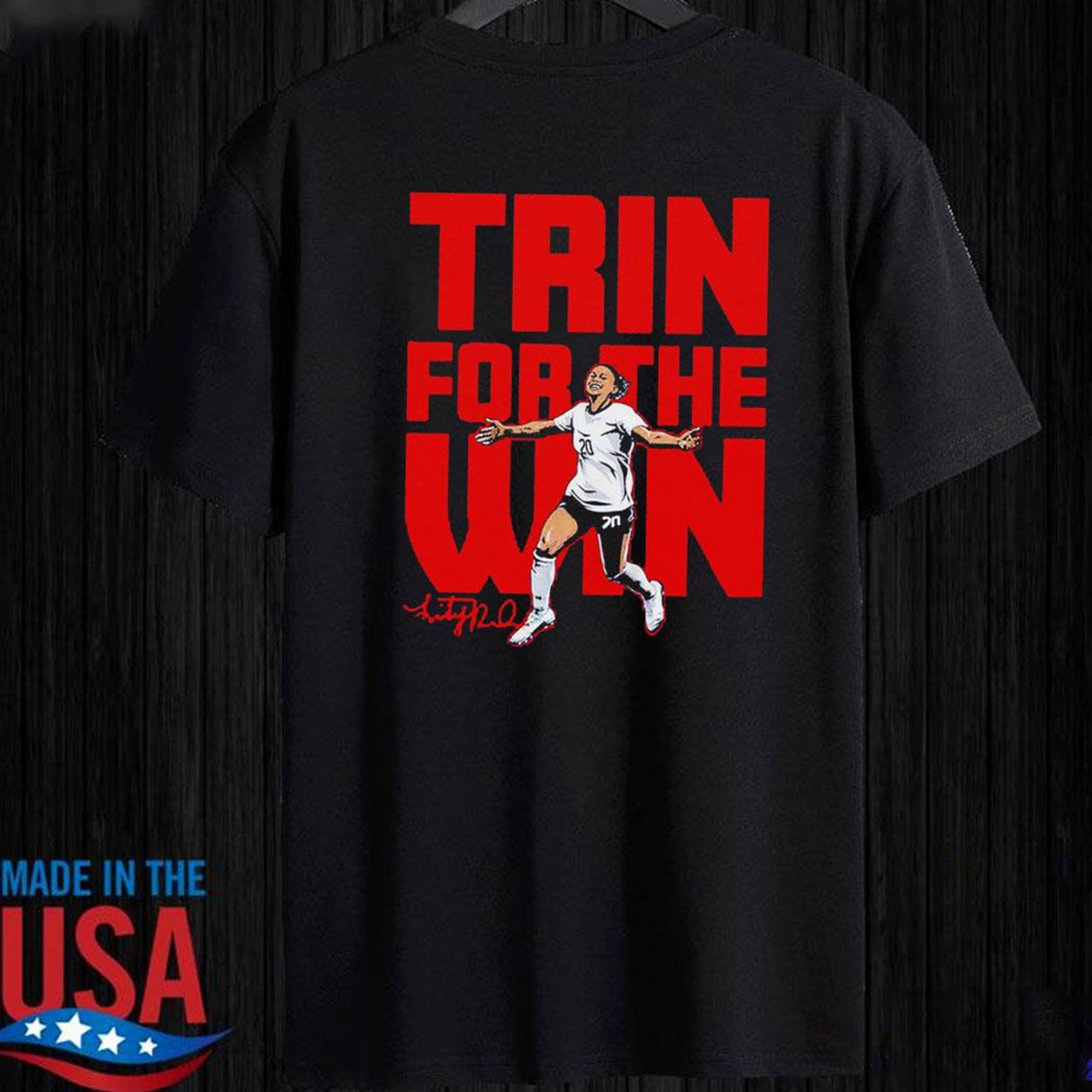Trin For The Win Trinity Rodman Signature Shirt Ladies Tee