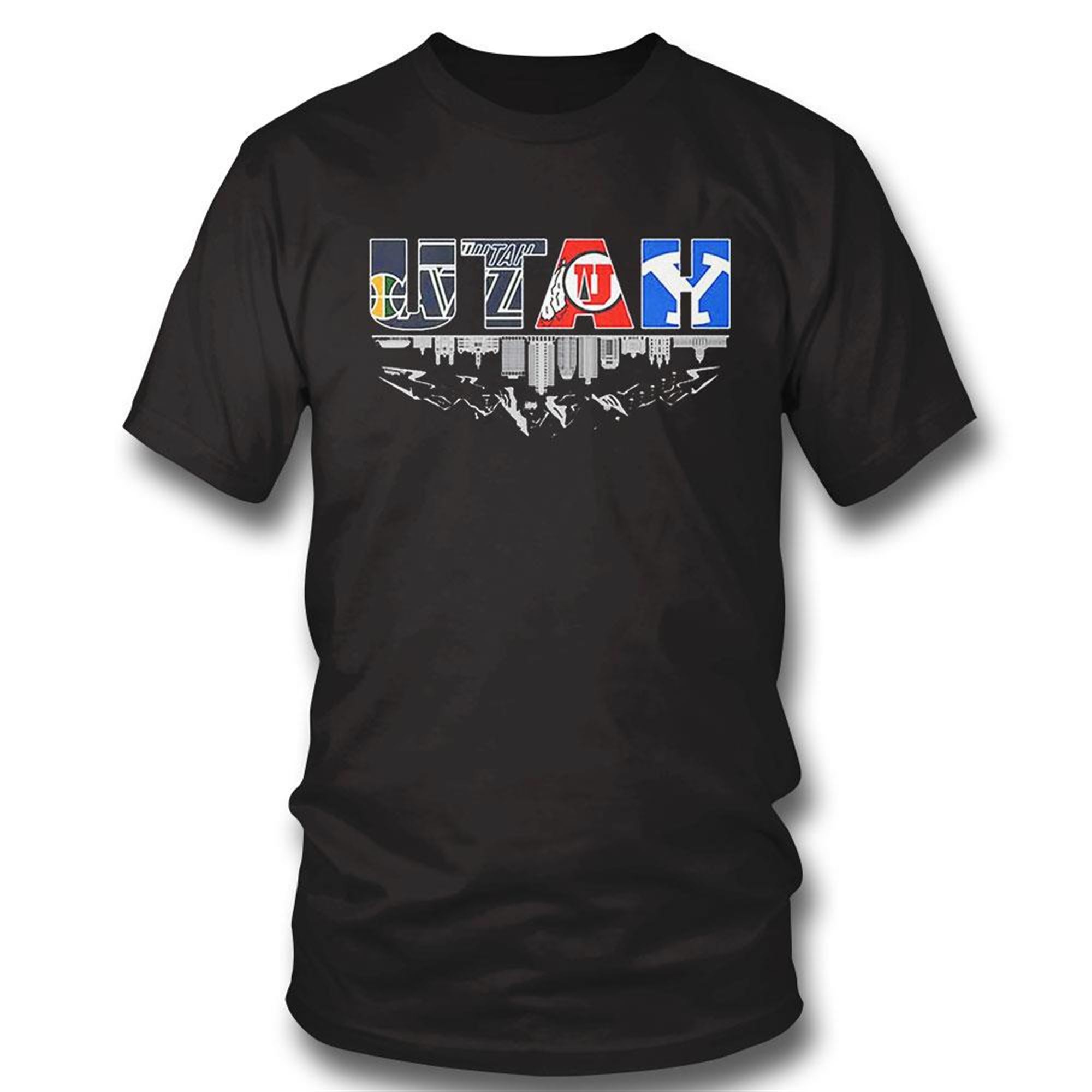 Utah Skyline Sports Teams T-shirt Hoodie