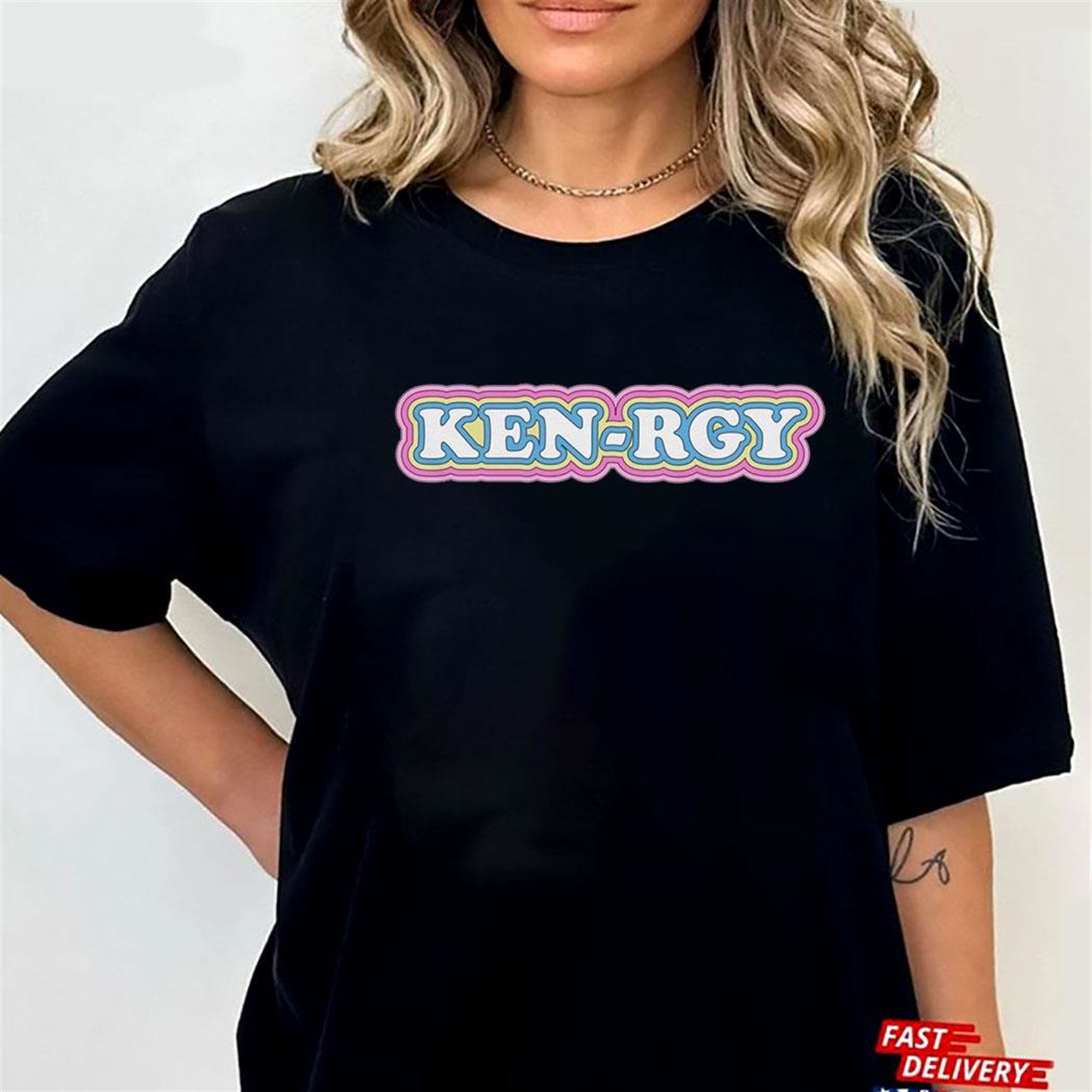 Barbie The Movie Ken-rgy T-shirt