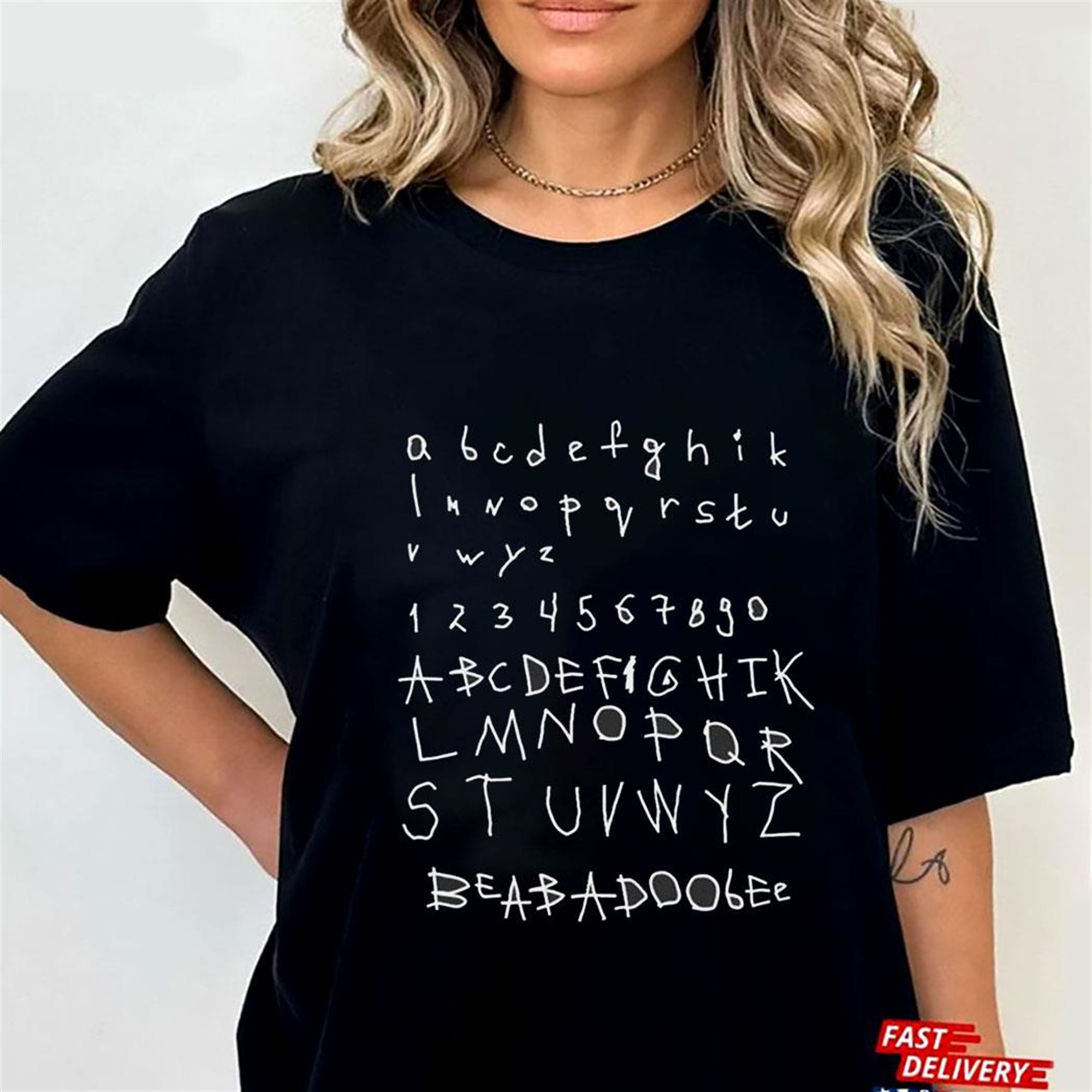 Beabadoobee Alphabet T-shirt Beabadoobee Alphabet T-shirt