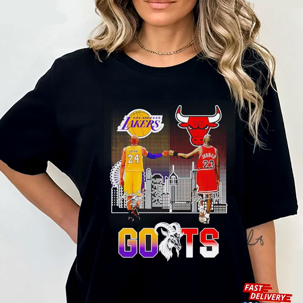 Kobe Bryant Michael Jordan Goats Signatures T-shirt Hoodie Kobe Bryant Michael Jordan Goats Signatures T-shirt Hoodie