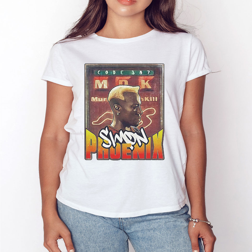 Code 187 Mdk Murder Death Kill Simon Phoenix Tee Shirt