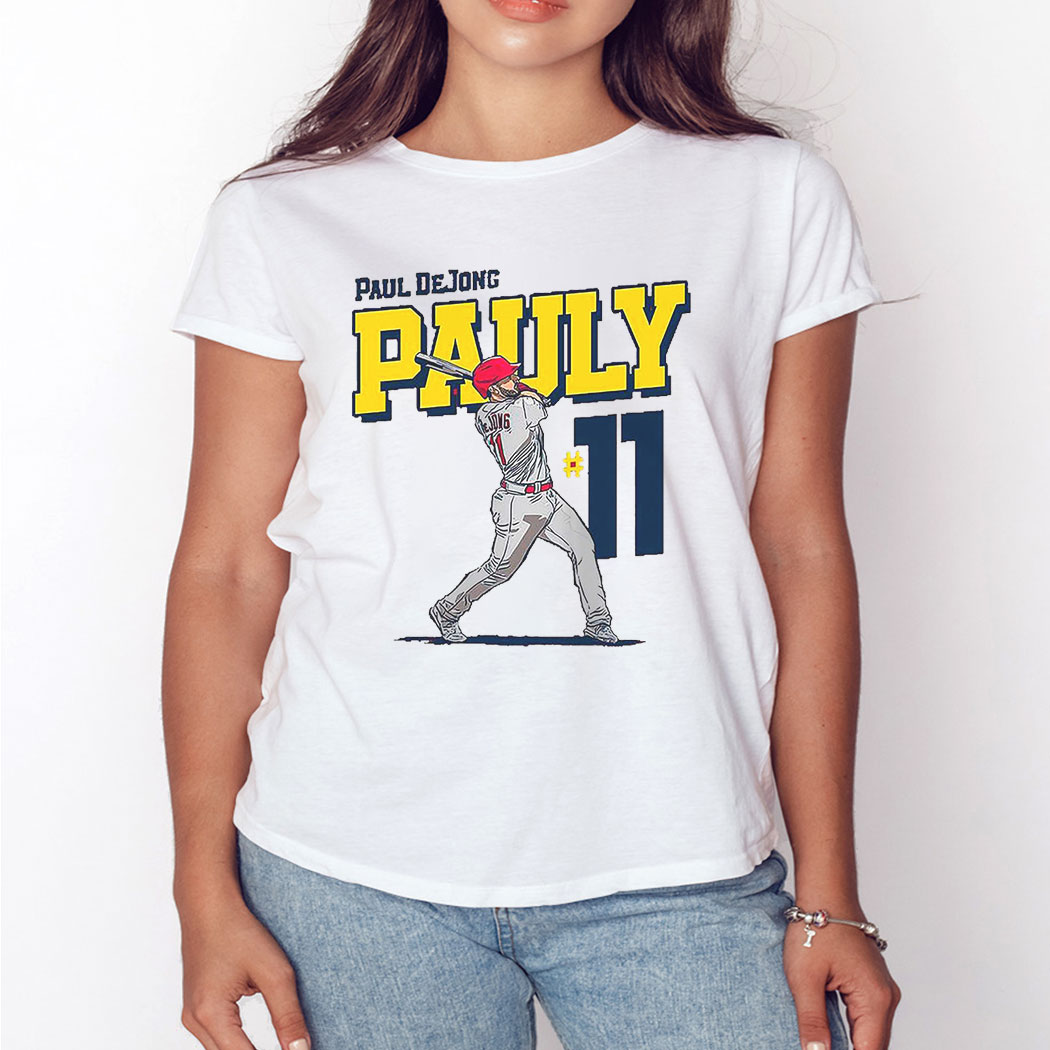 Pauly Paul Dejong St Louis Cardinals T-shirt