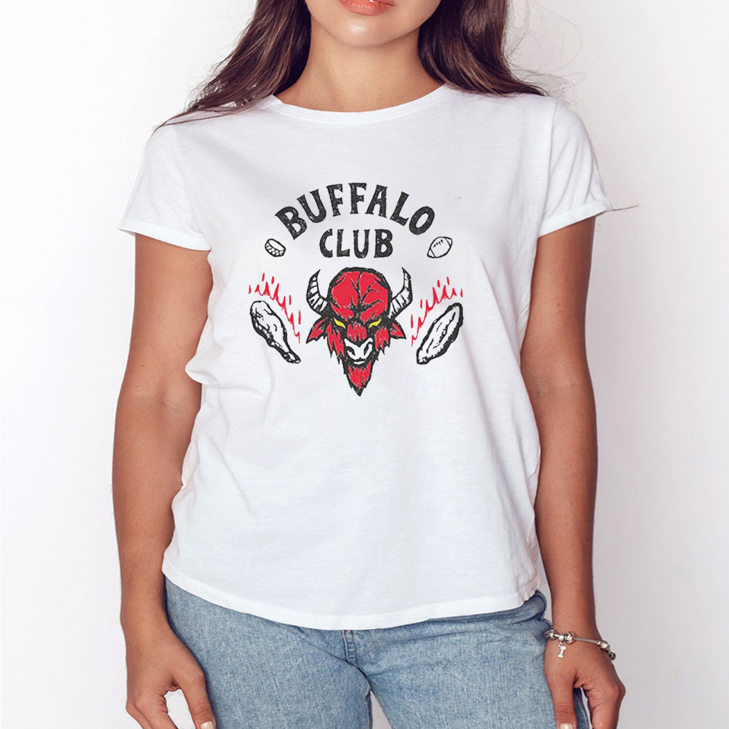 Stranger Things Buffalo Club Tee Shirt Hoodie Stranger Things Buffalo Club Tee Shirt Hoodie